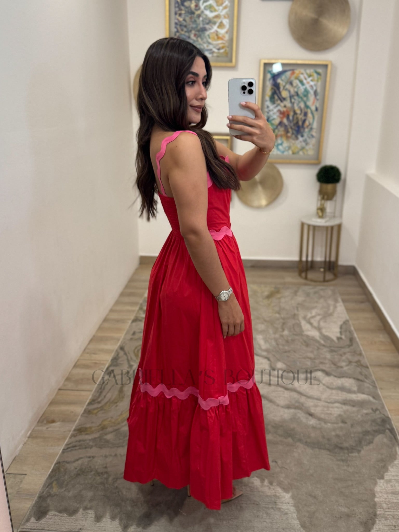 VESTIDO ROJO