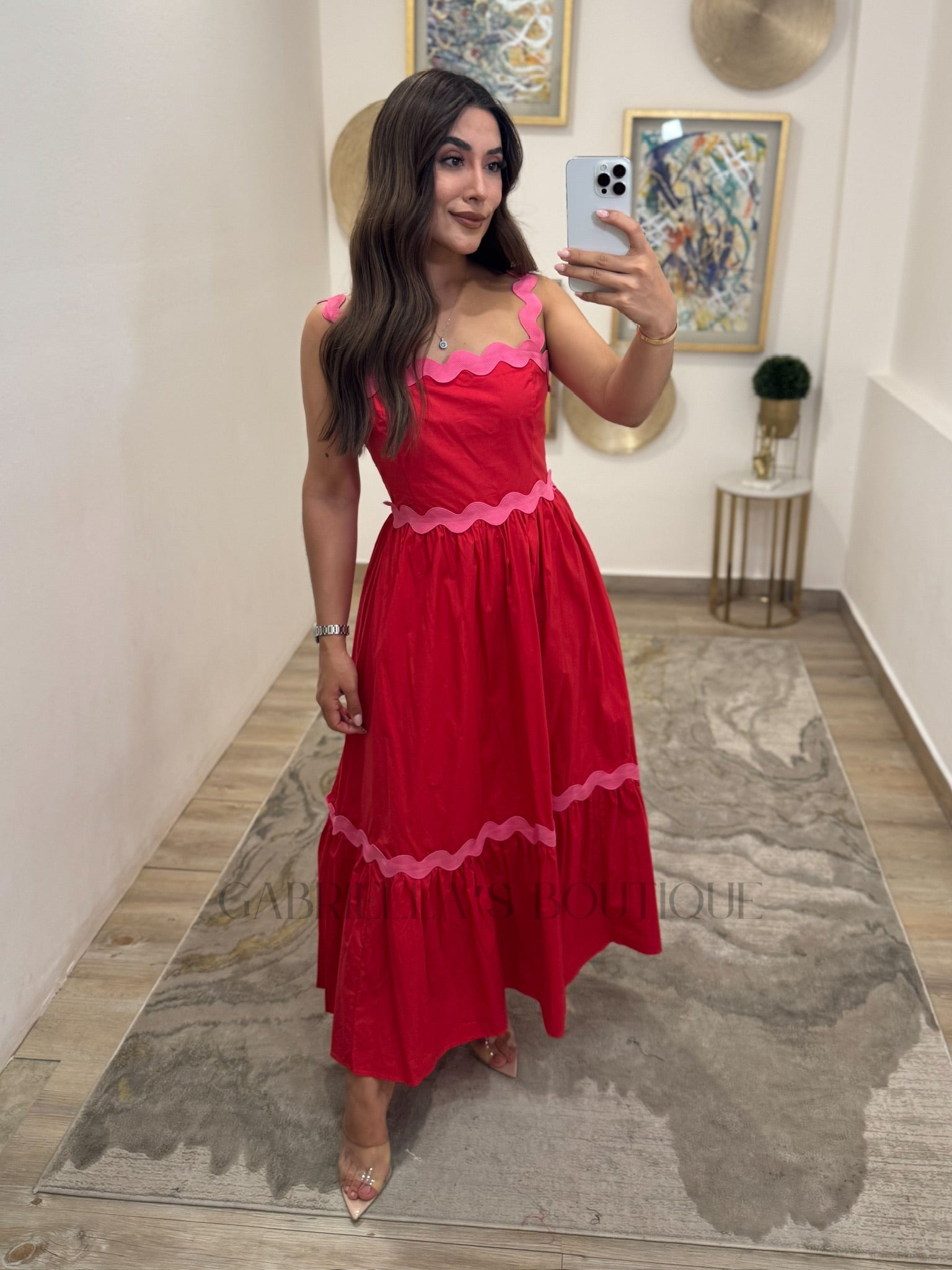 VESTIDO ROJO