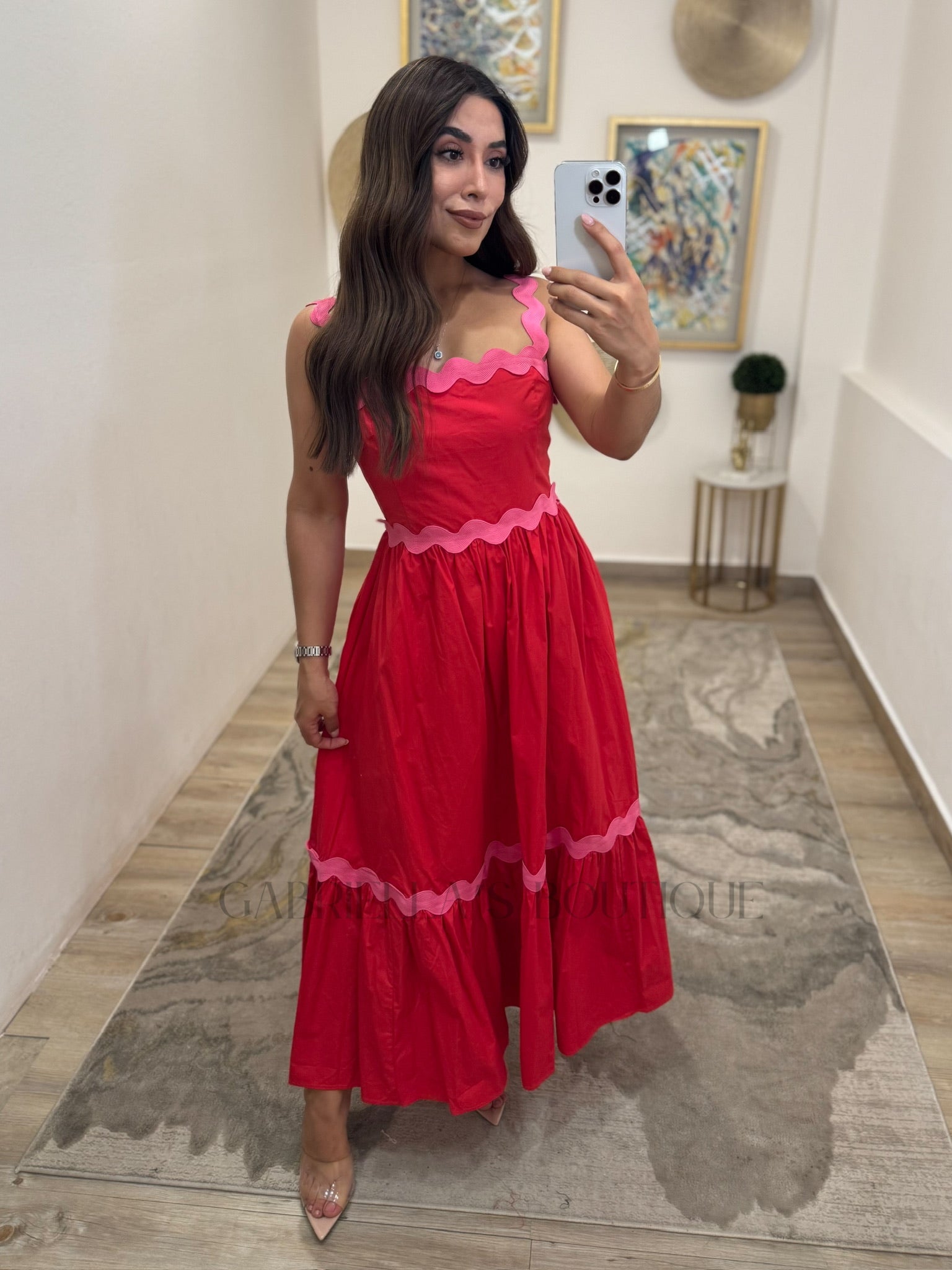VESTIDO ROJO