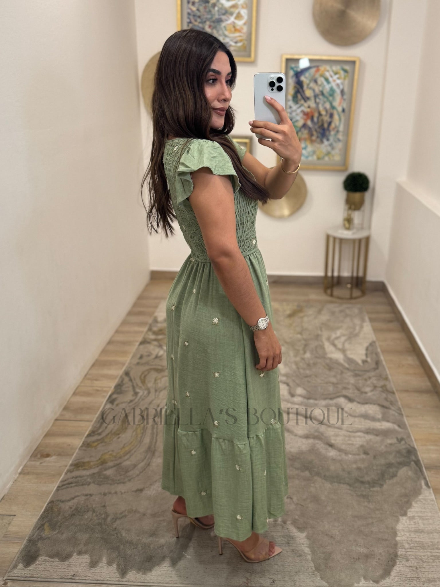 VESTIDO VERDE