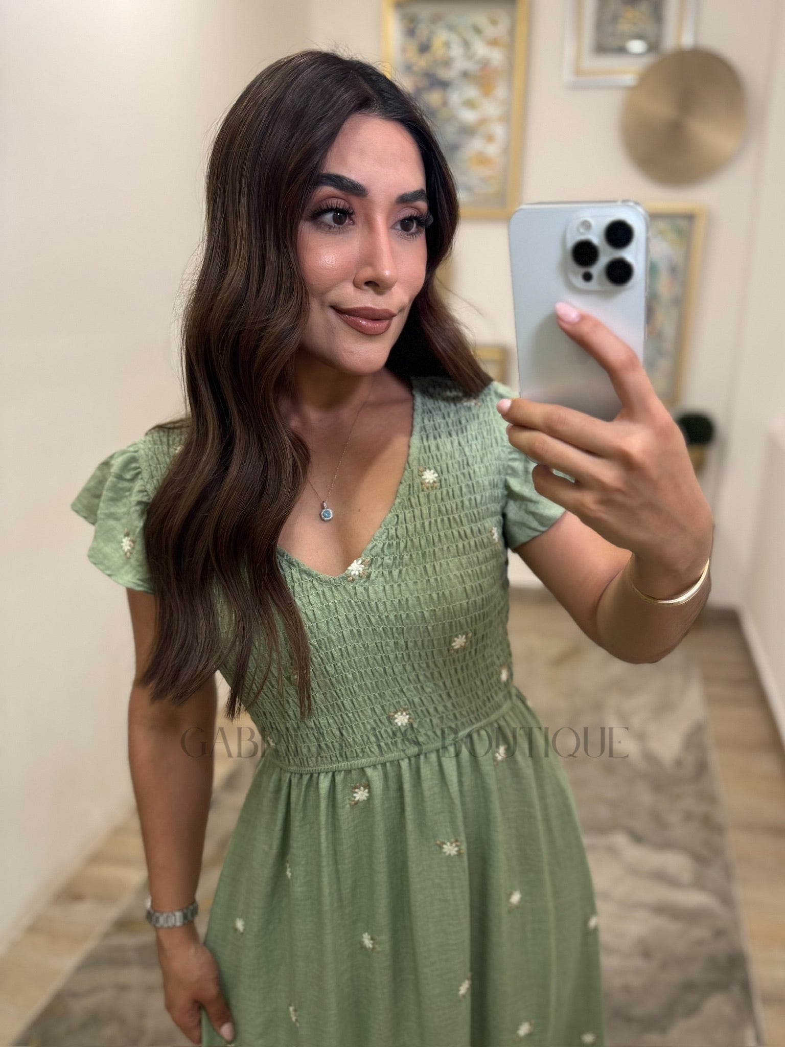 VESTIDO VERDE