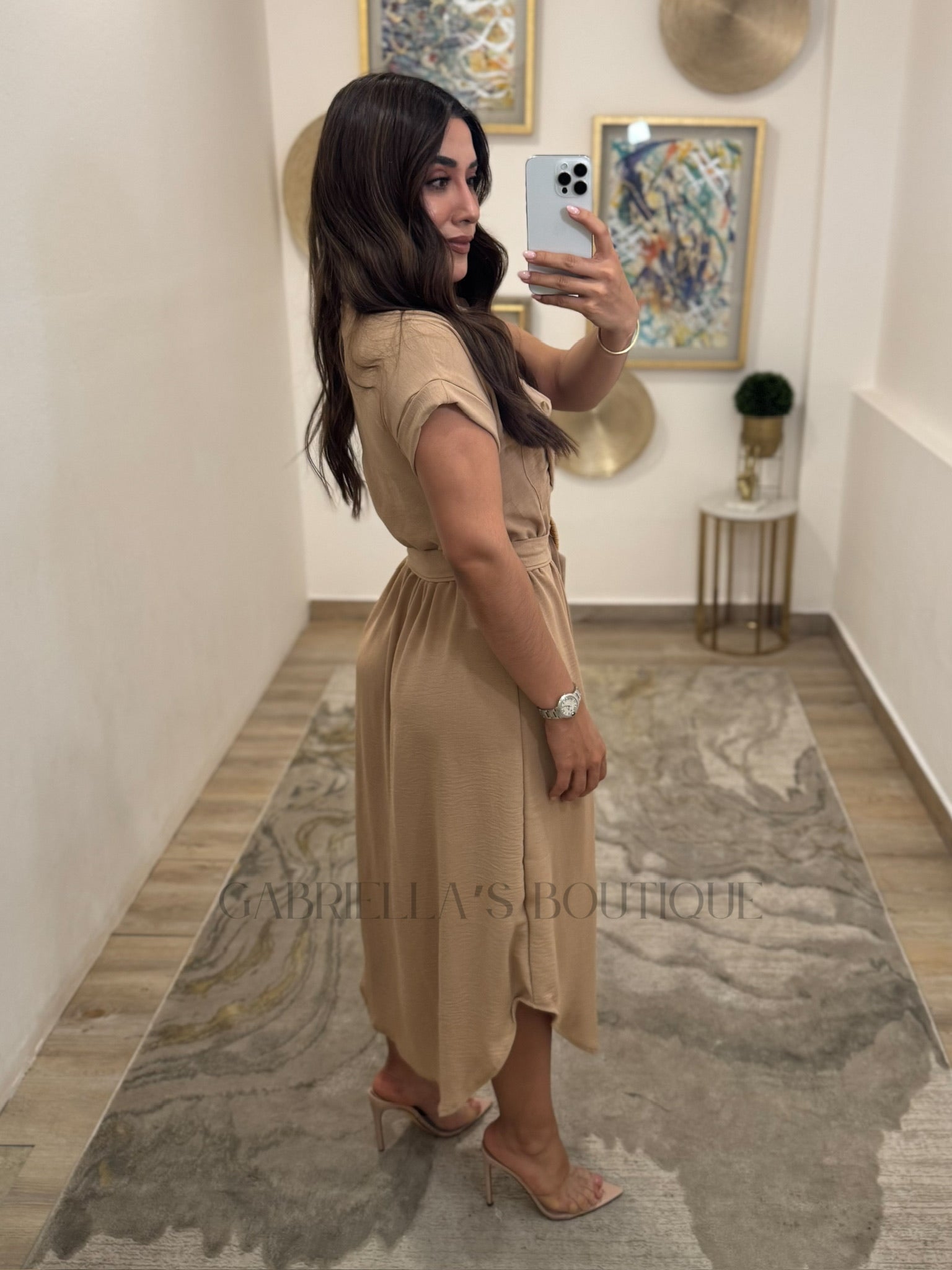 VESTIDO CAFE