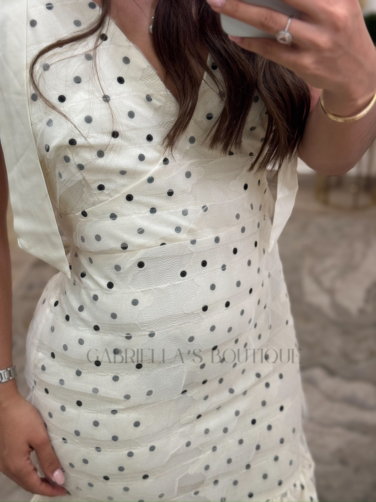 VESTIDO PUNTOS