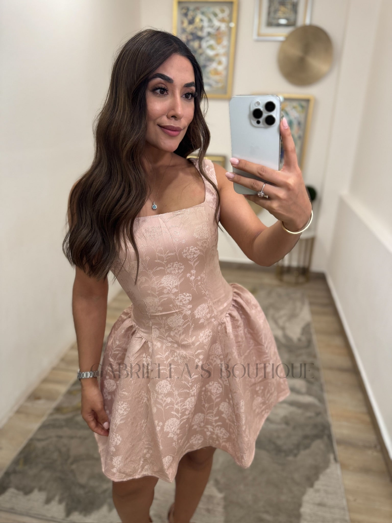 VESTIDO ROSA