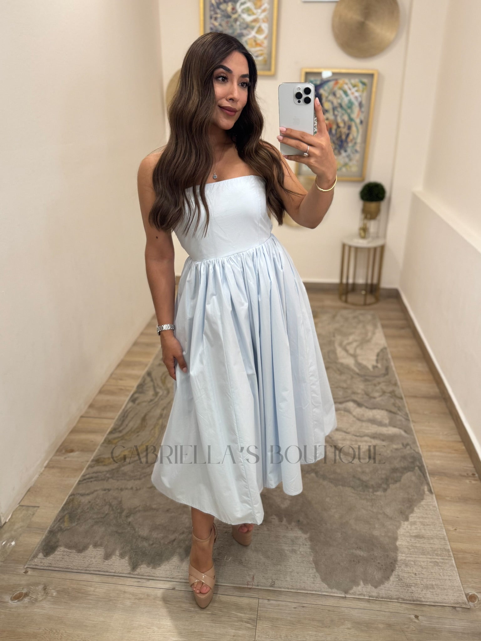 VESTIDO AZUL