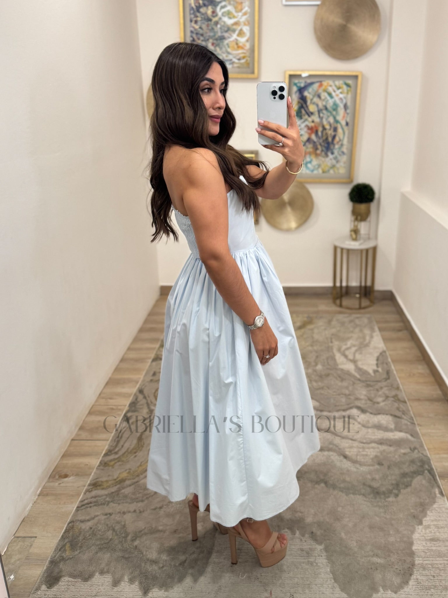 VESTIDO AZUL