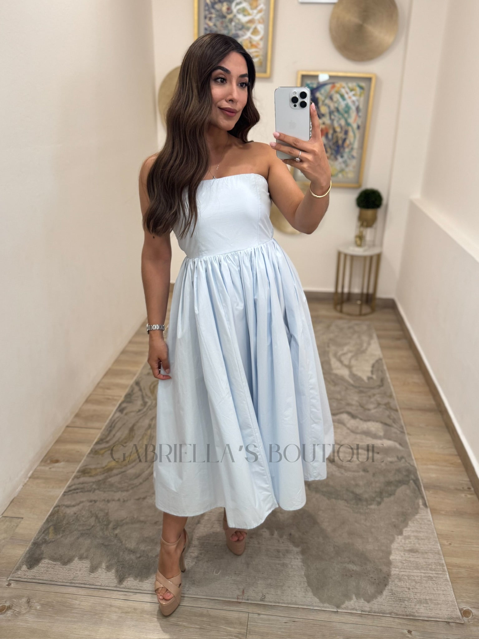 VESTIDO AZUL