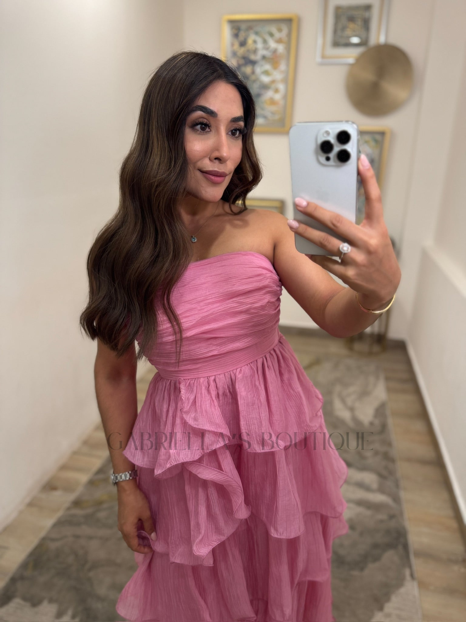VESTIDO ROSA