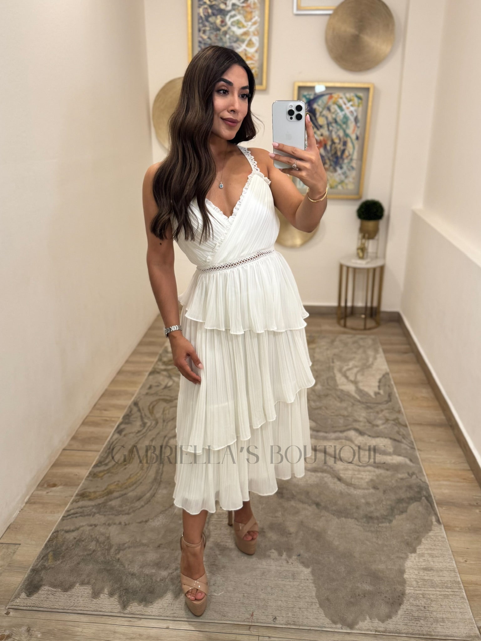 VESTIDO BLANCO