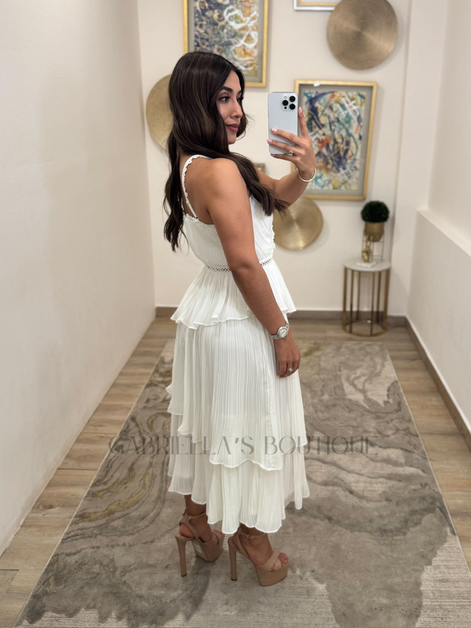 VESTIDO BLANCO