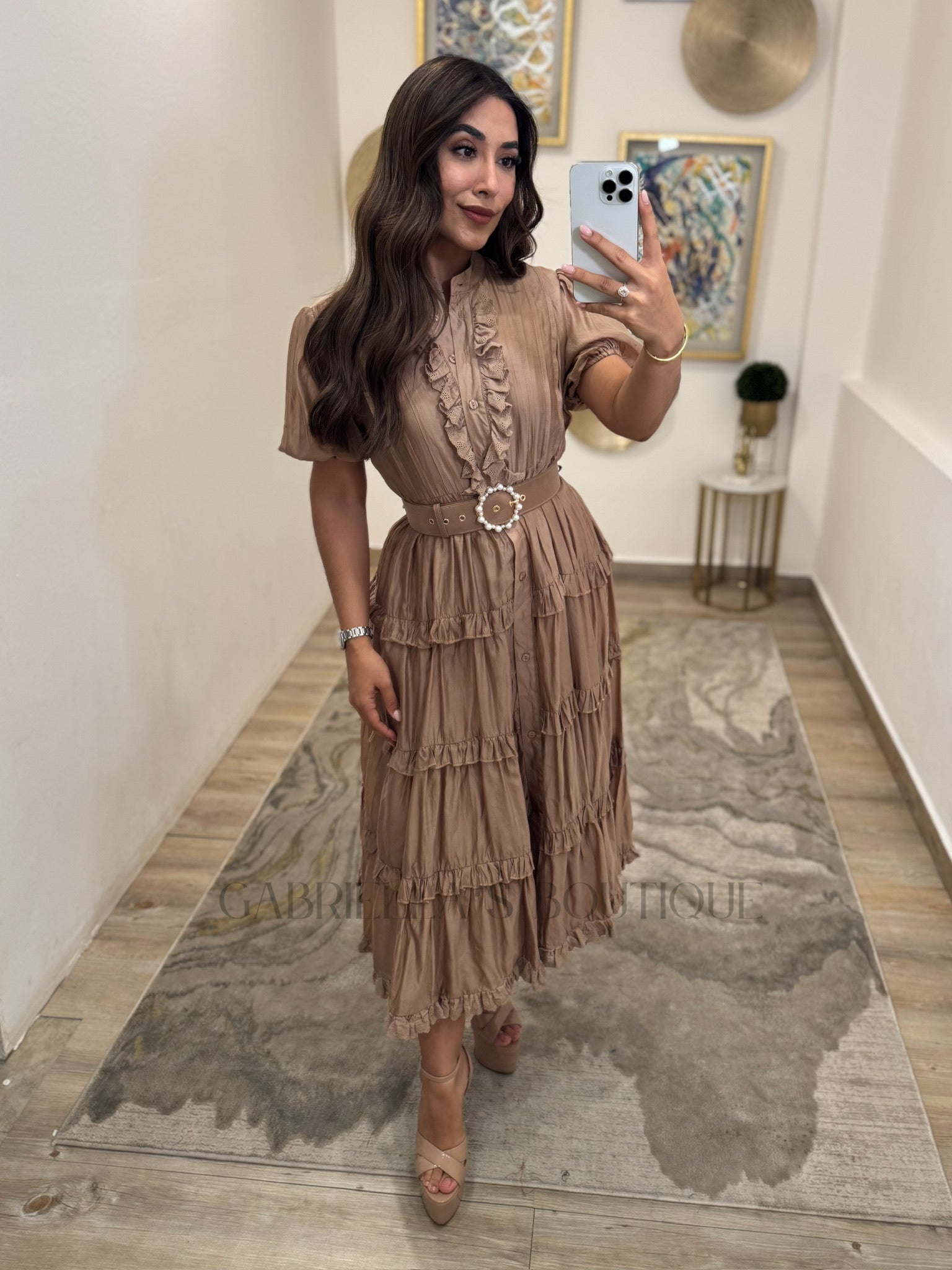 VESTIDO CAFE