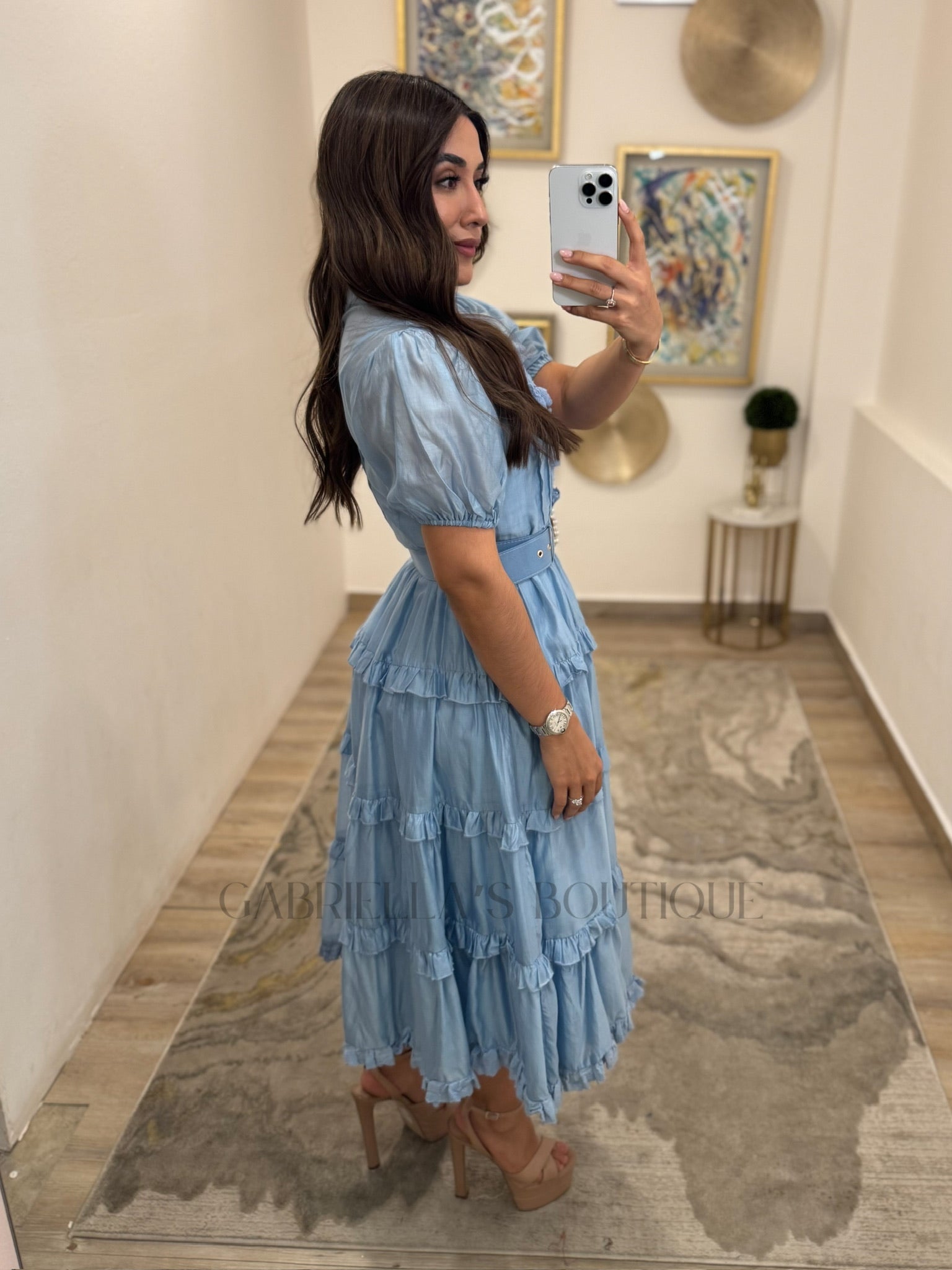 VESTIDO AZUL