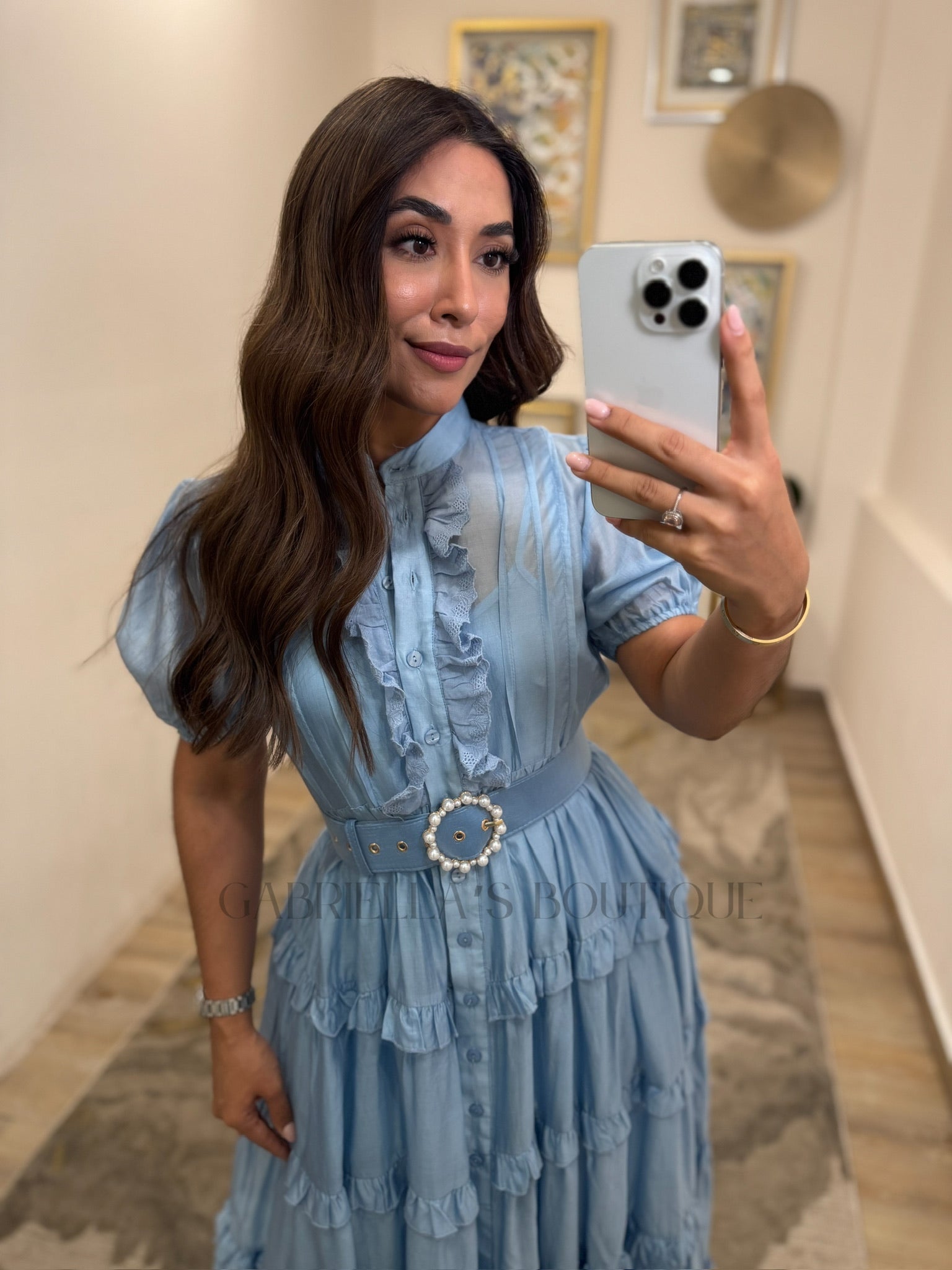 VESTIDO AZUL