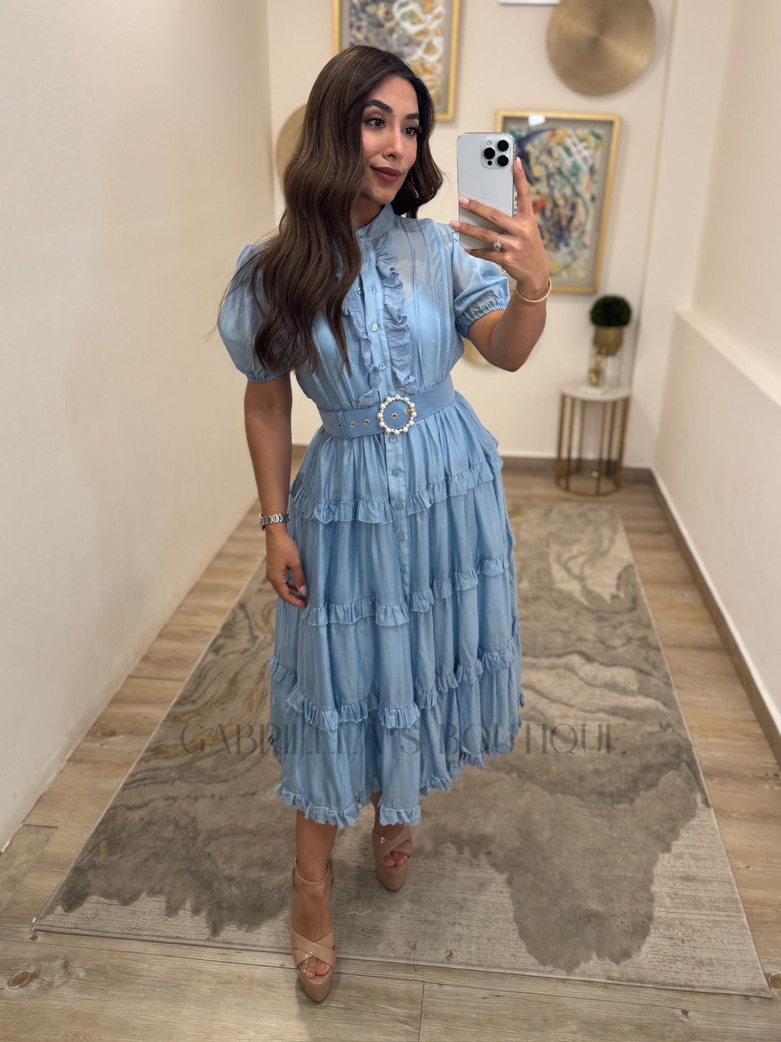 VESTIDO AZUL