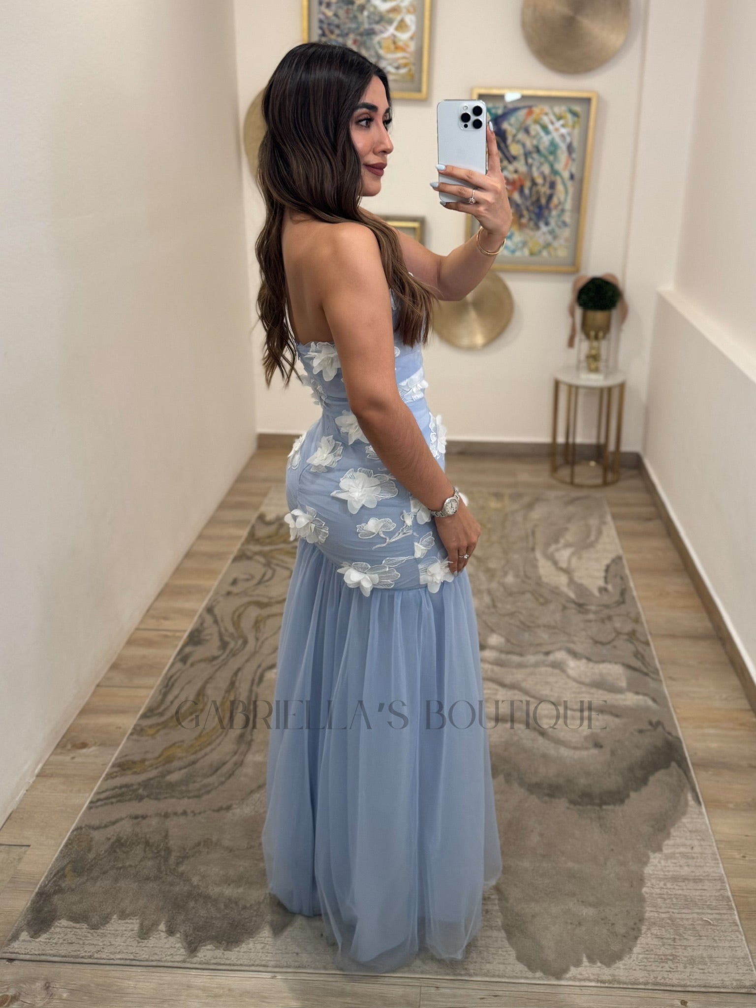 Vestido azul