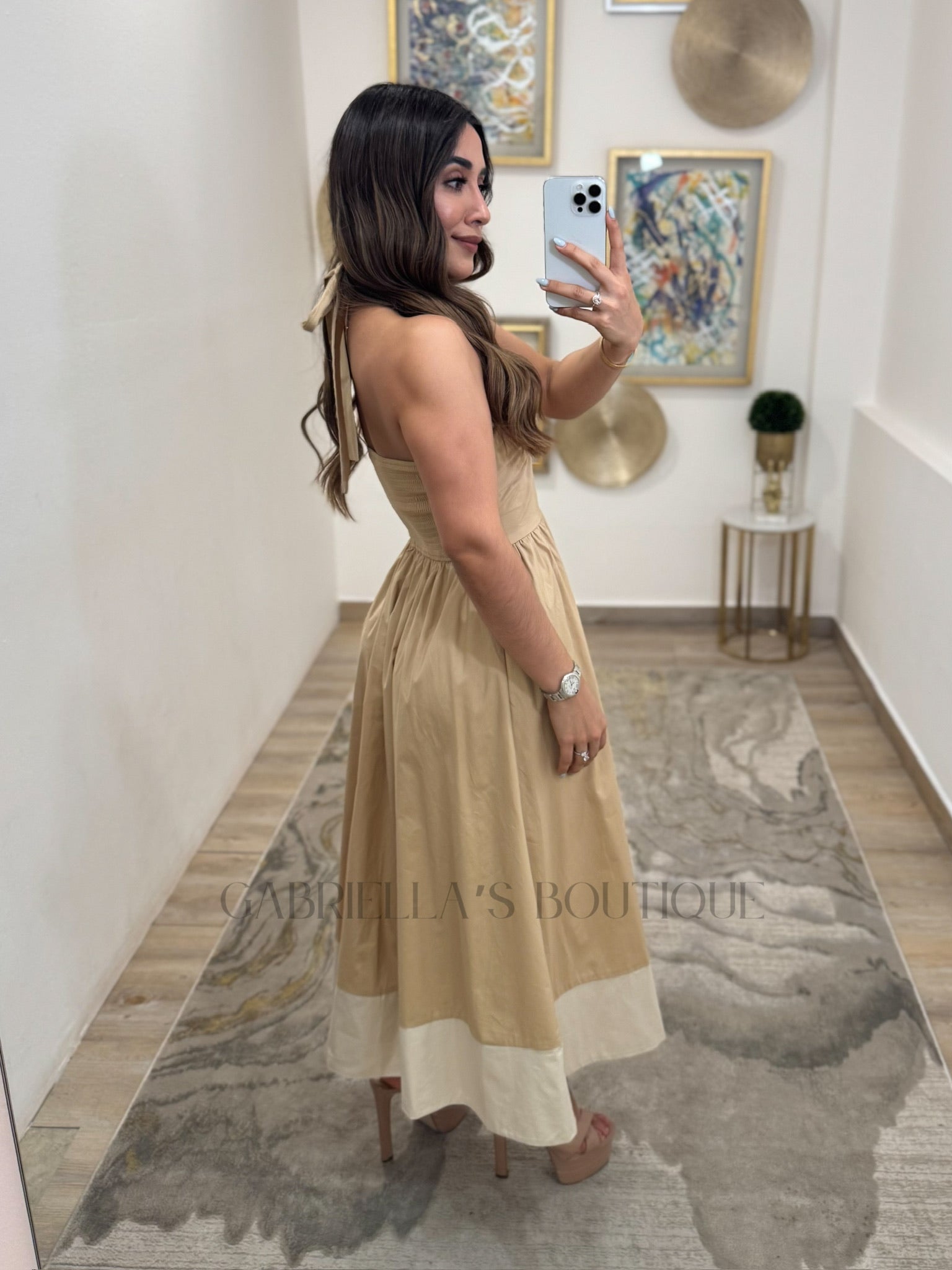 Vestido Café