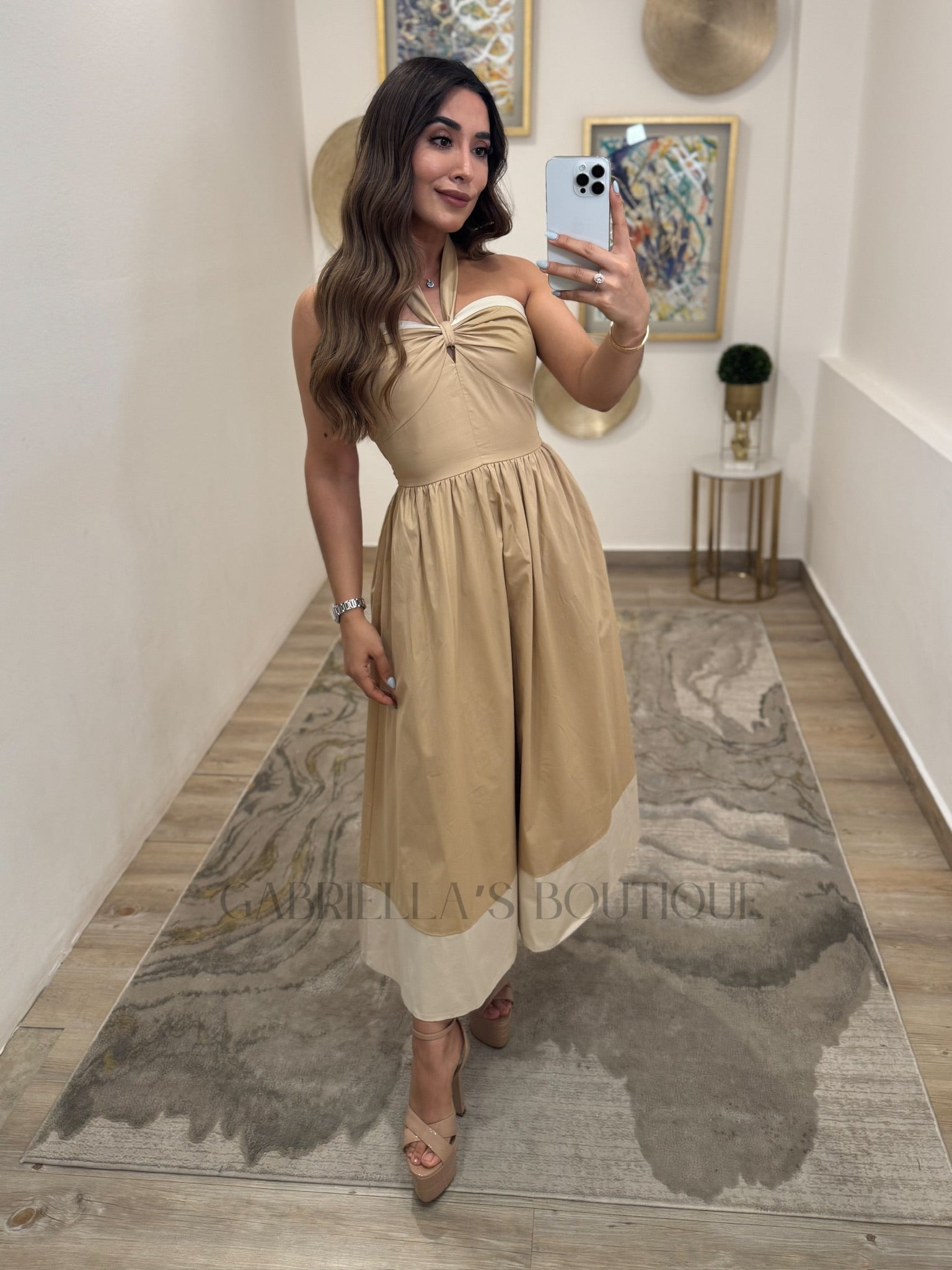 Vestido Café