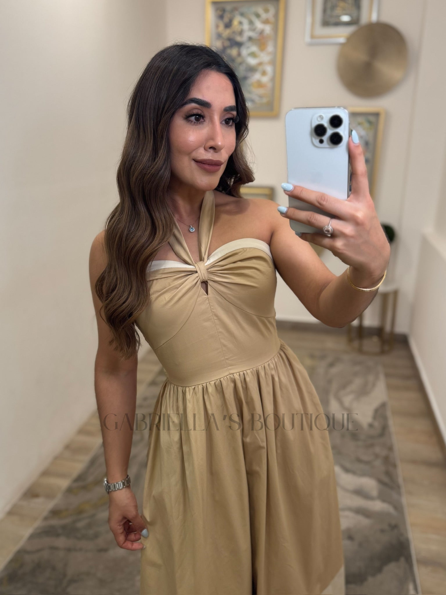 Vestido Café