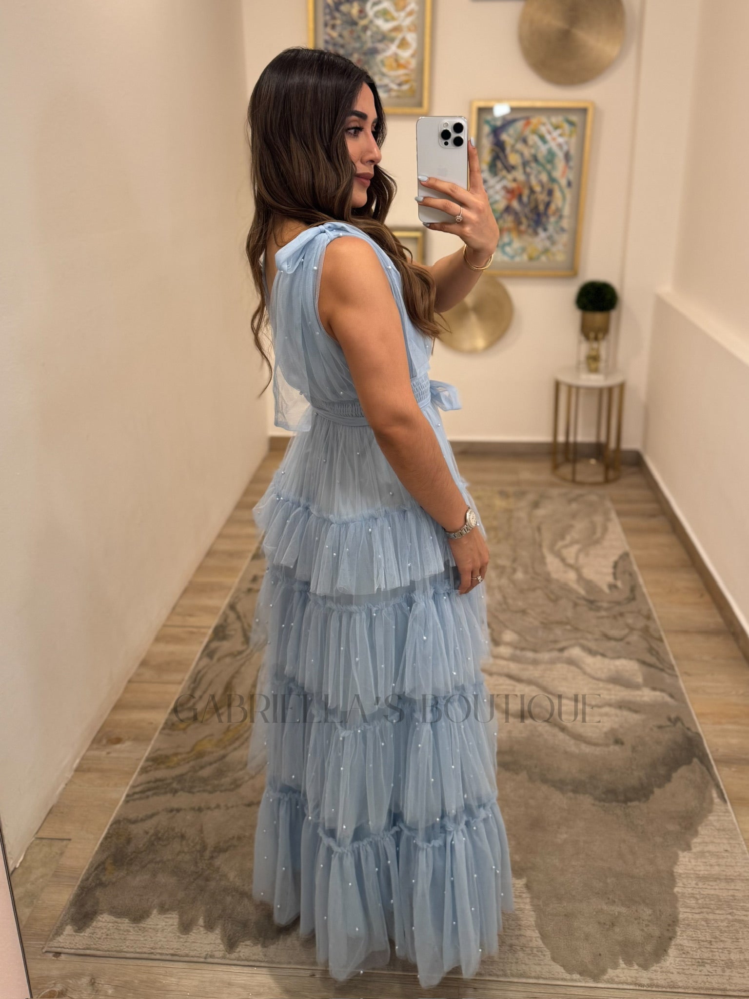 VESTIDO AZUL
