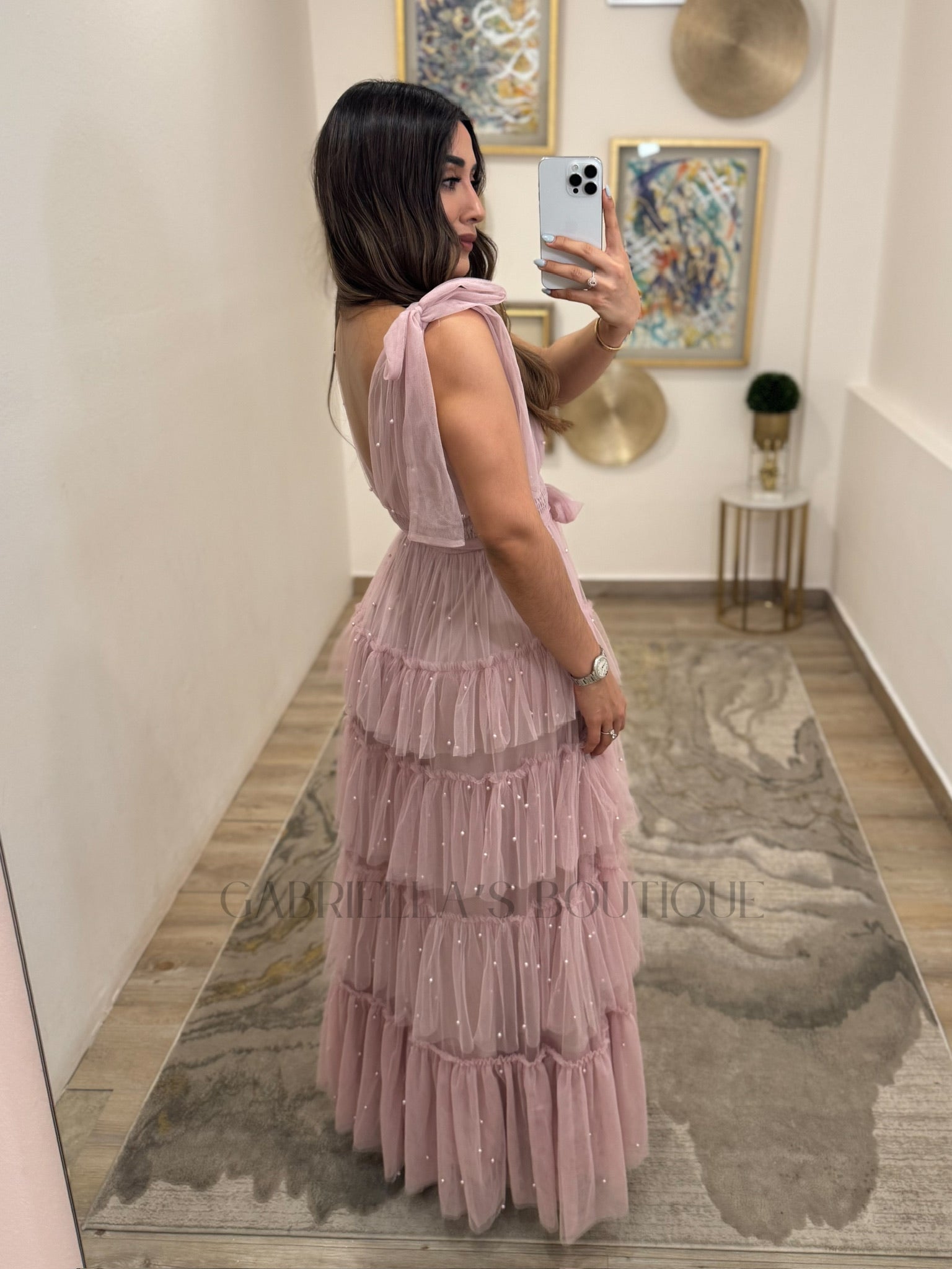VESTIDO ROSA