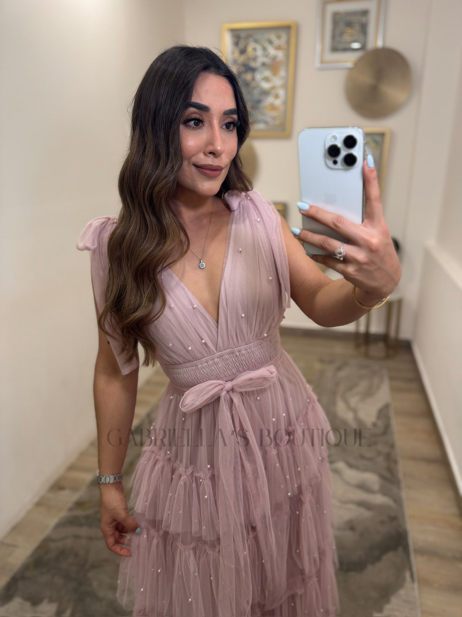 VESTIDO ROSA