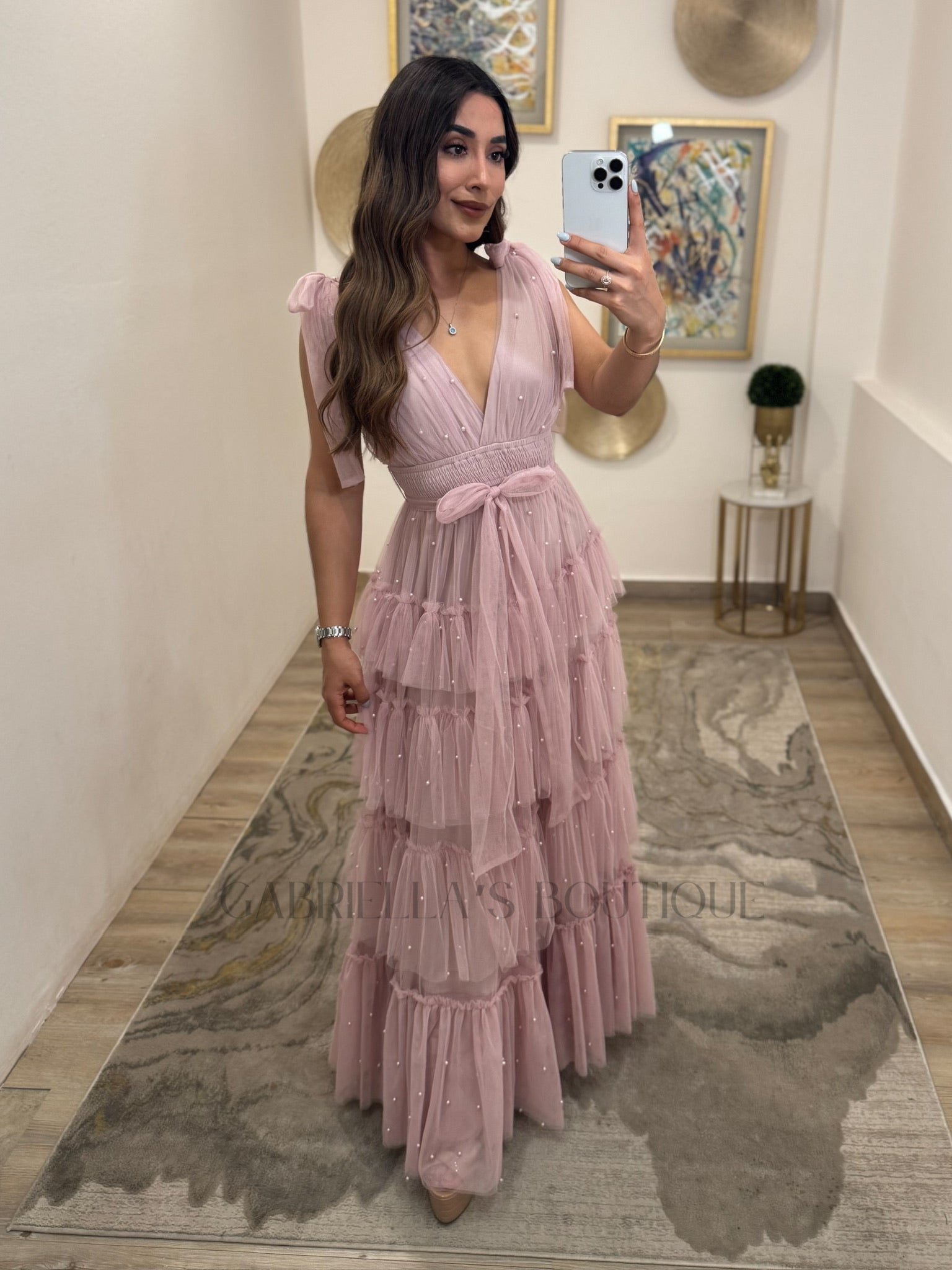VESTIDO ROSA