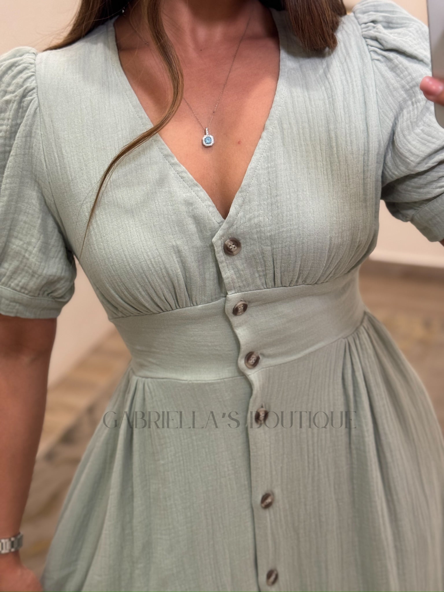 VESTIDO VERDE