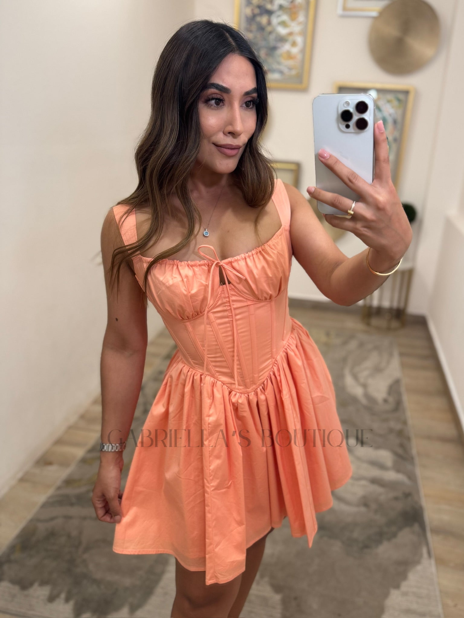 Vestido Naranja