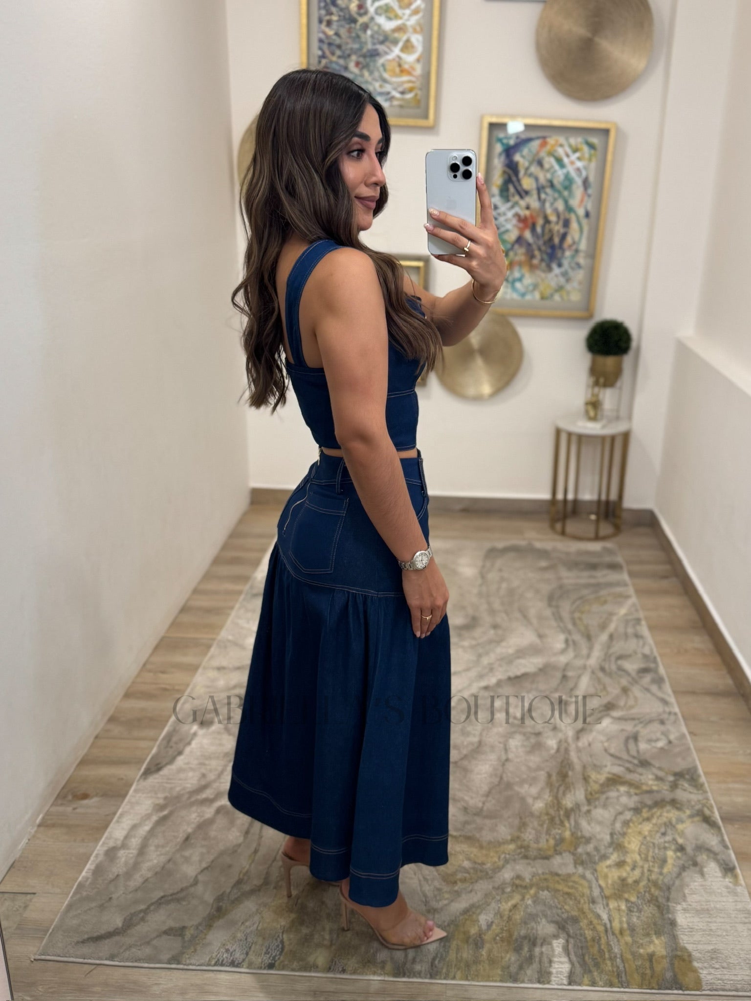 Conjunto mezclilla