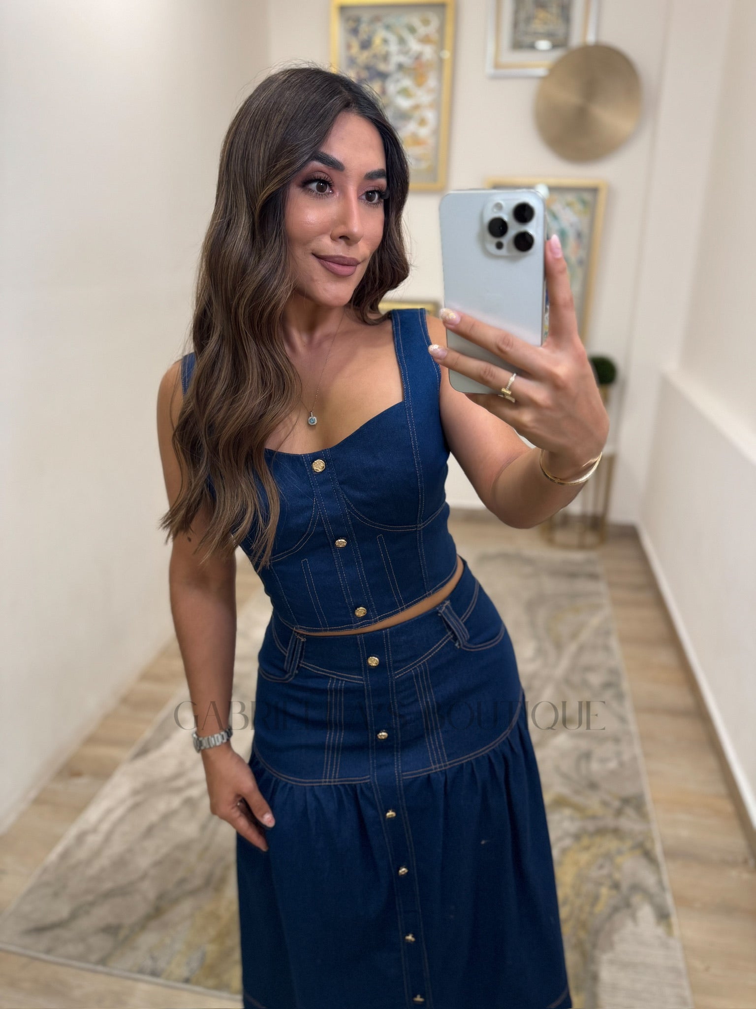 Conjunto mezclilla