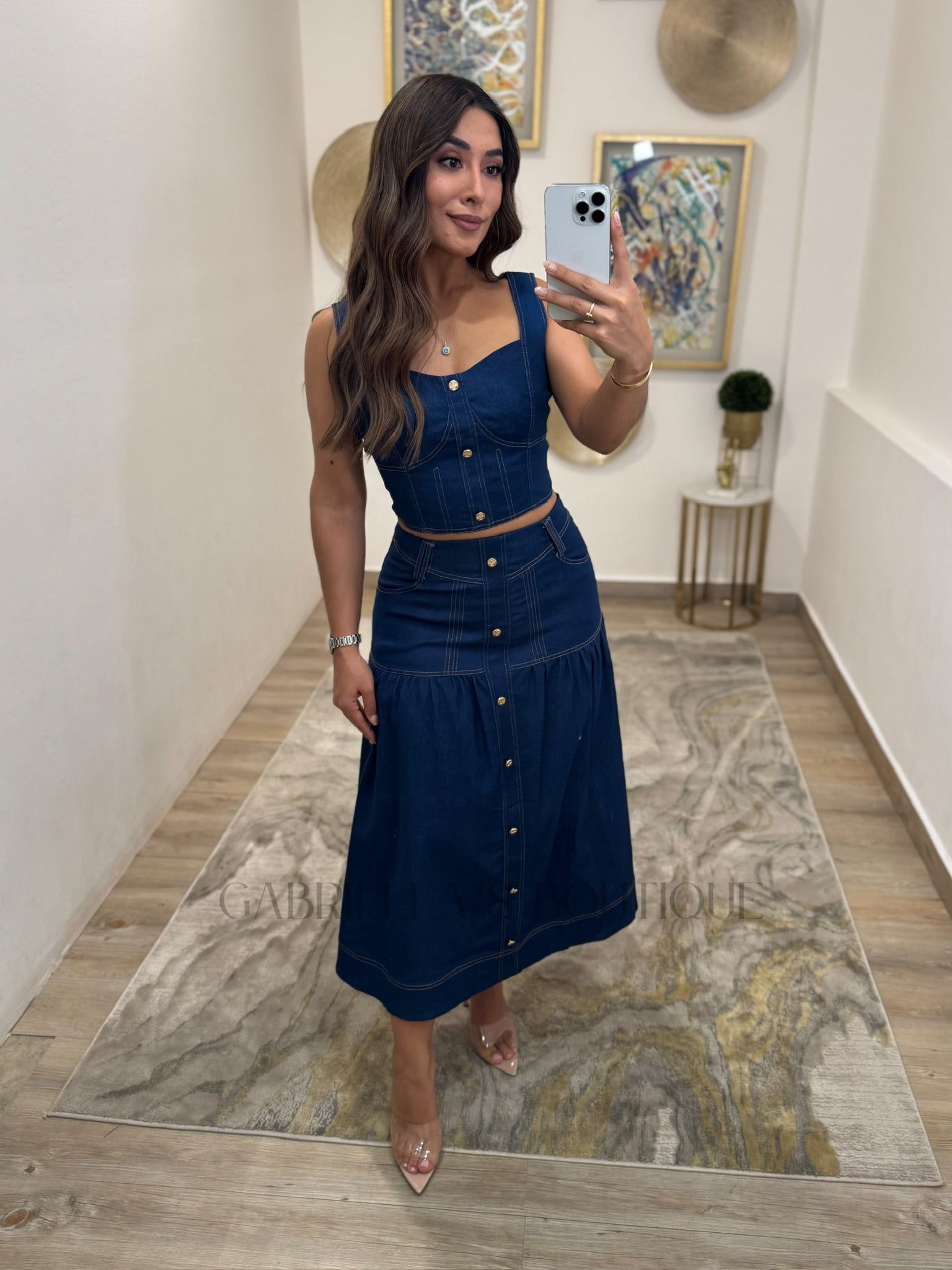 Conjunto mezclilla