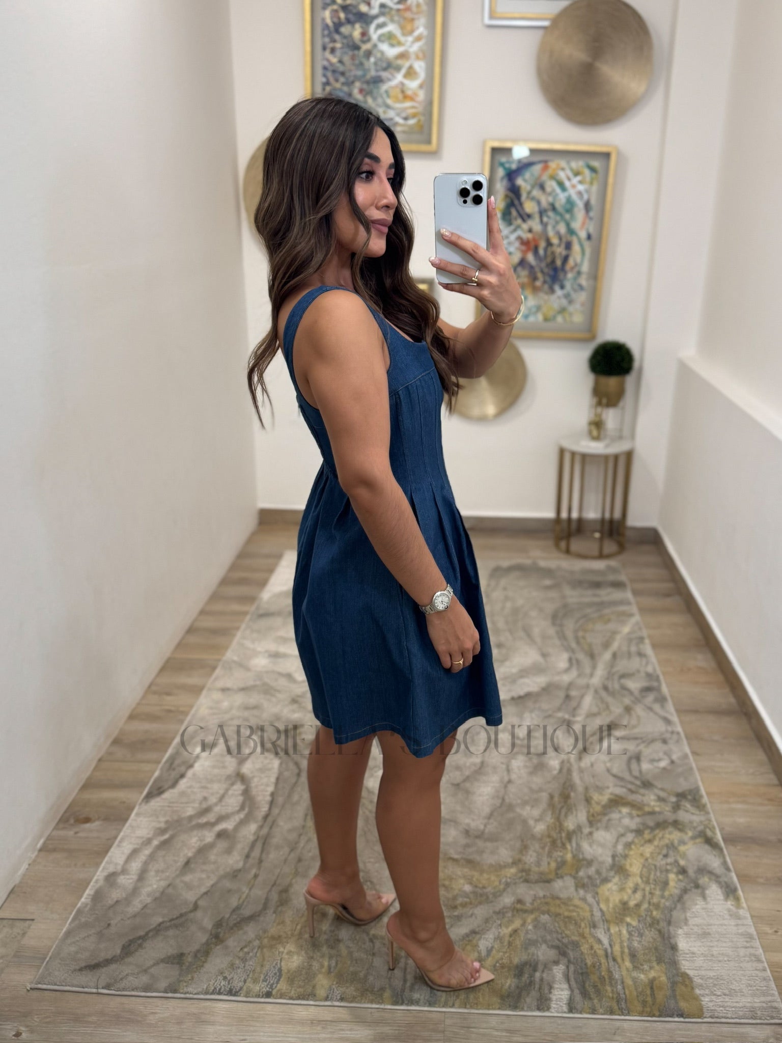 Vestido mezclilla
