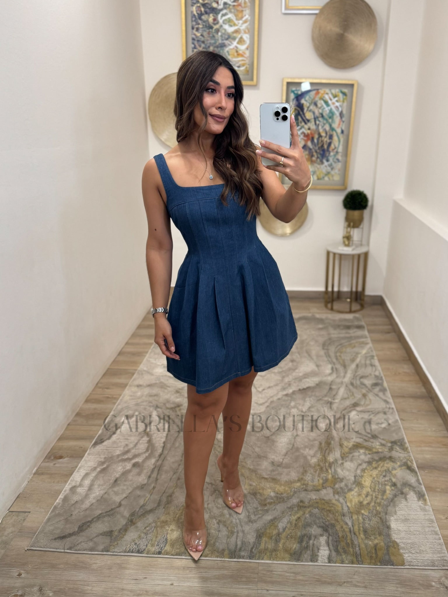 Vestido mezclilla