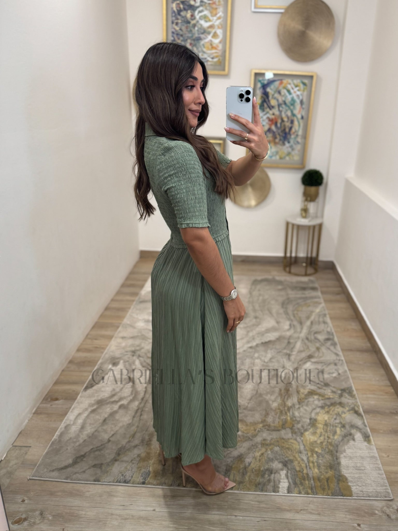VESTIDO VERDE