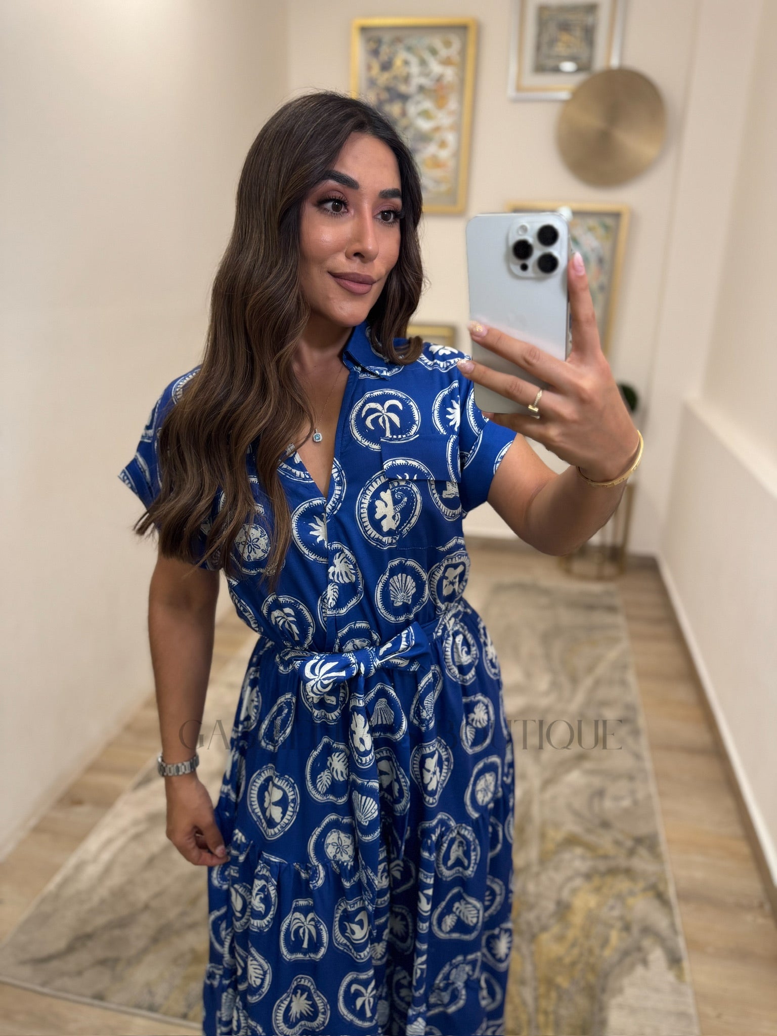 VESTIDO AZUL