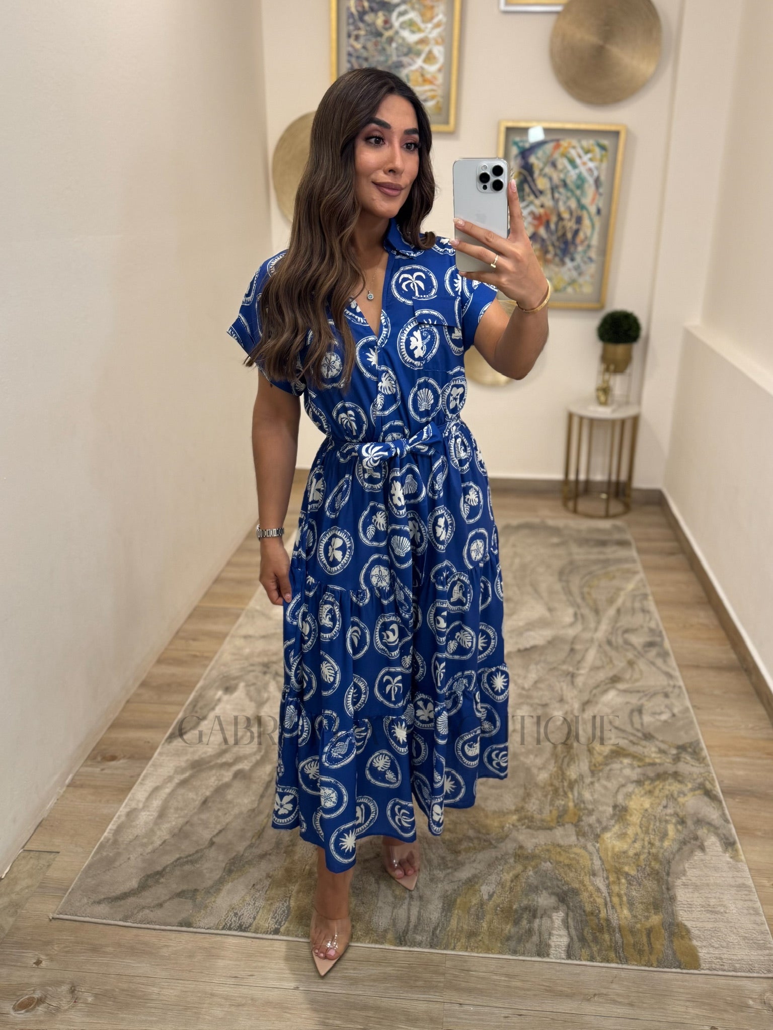 VESTIDO AZUL