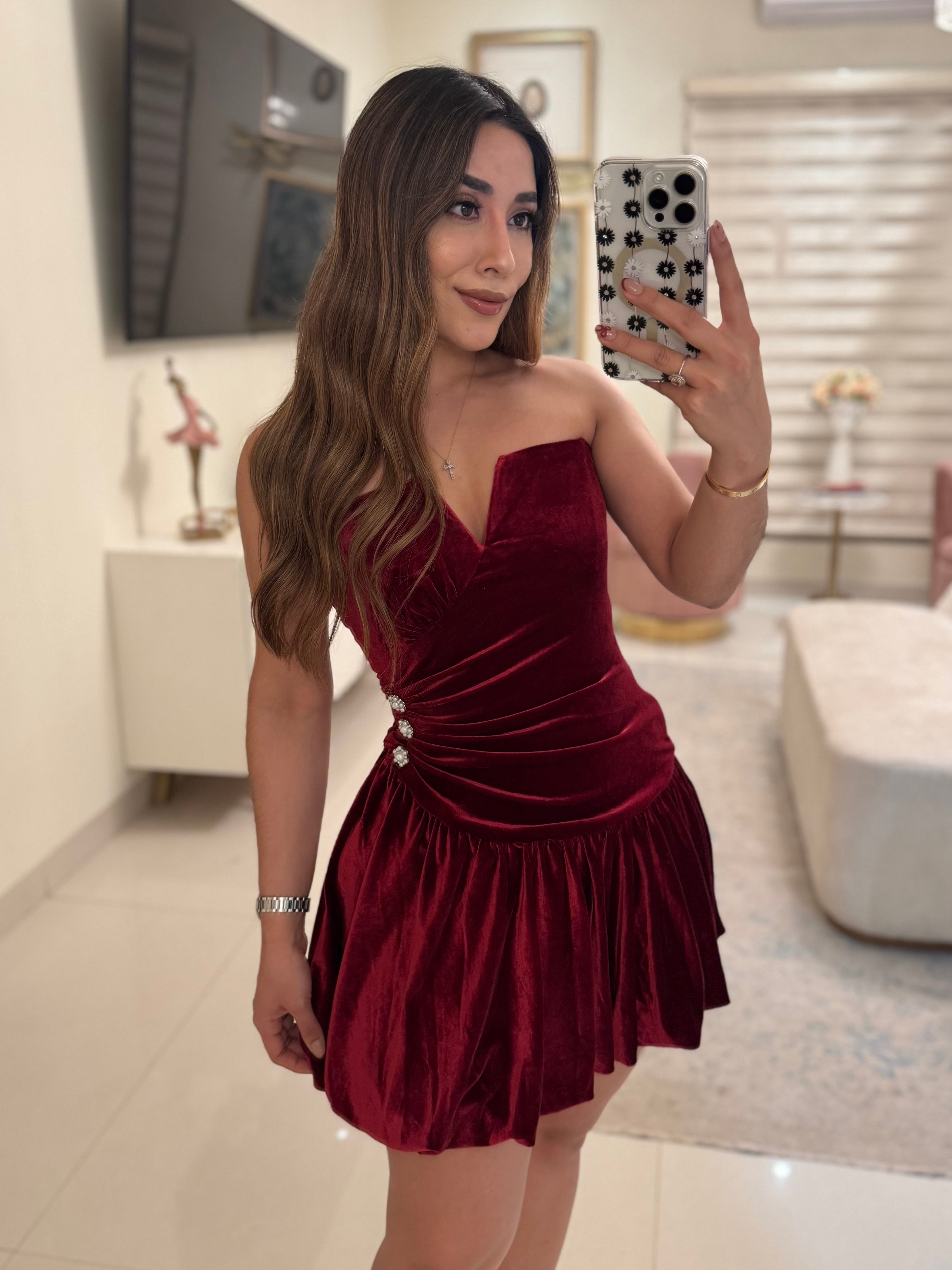 Vestido vino