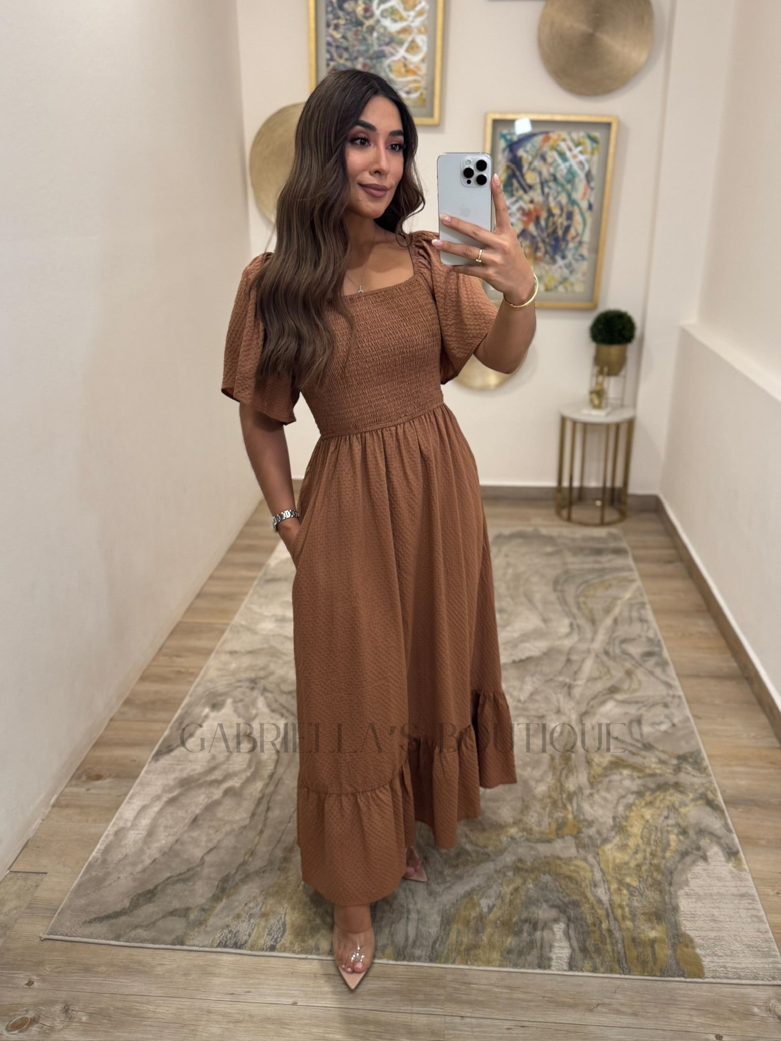 VESTIDO CAFÉ