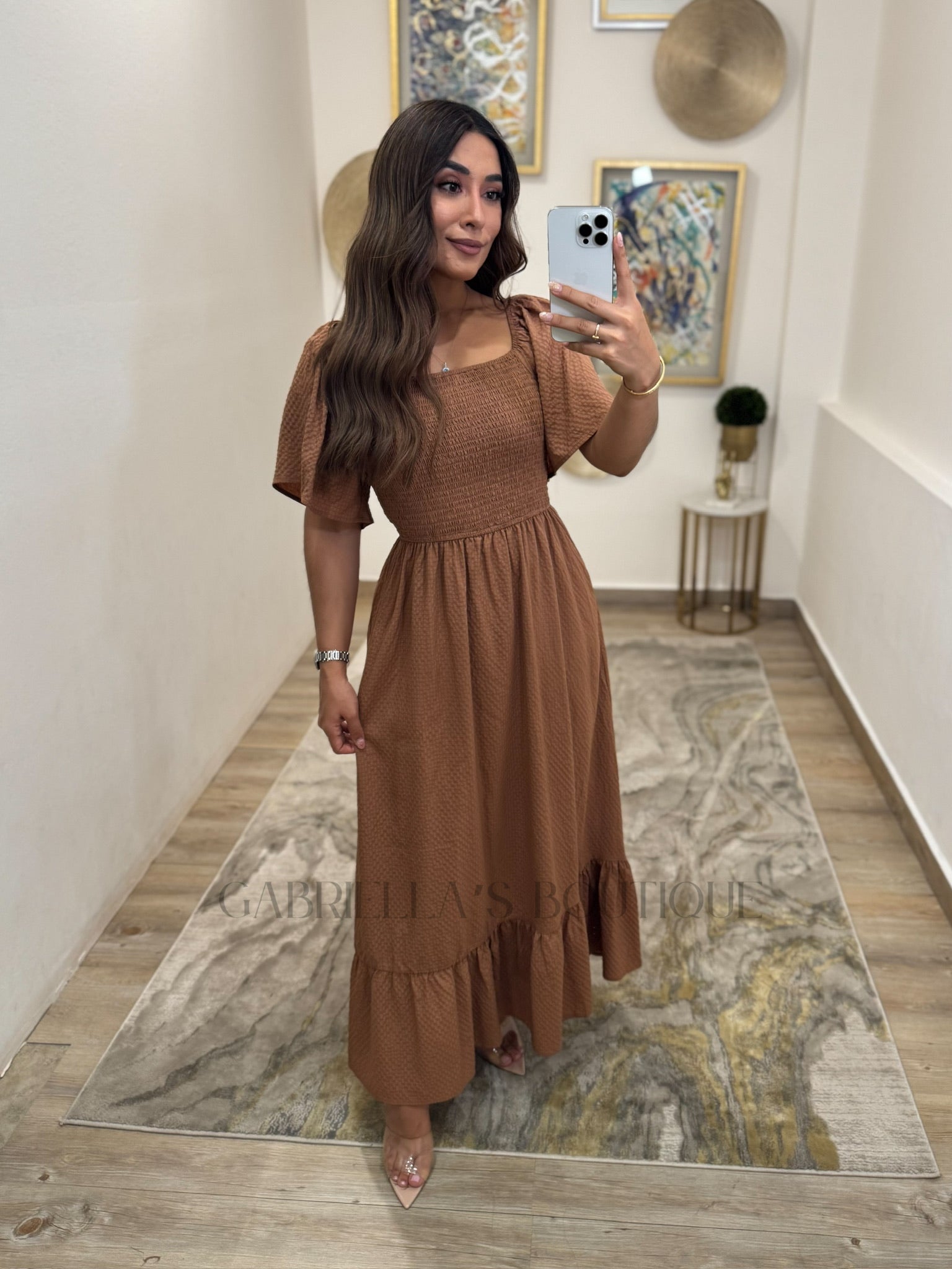 VESTIDO CAFÉ