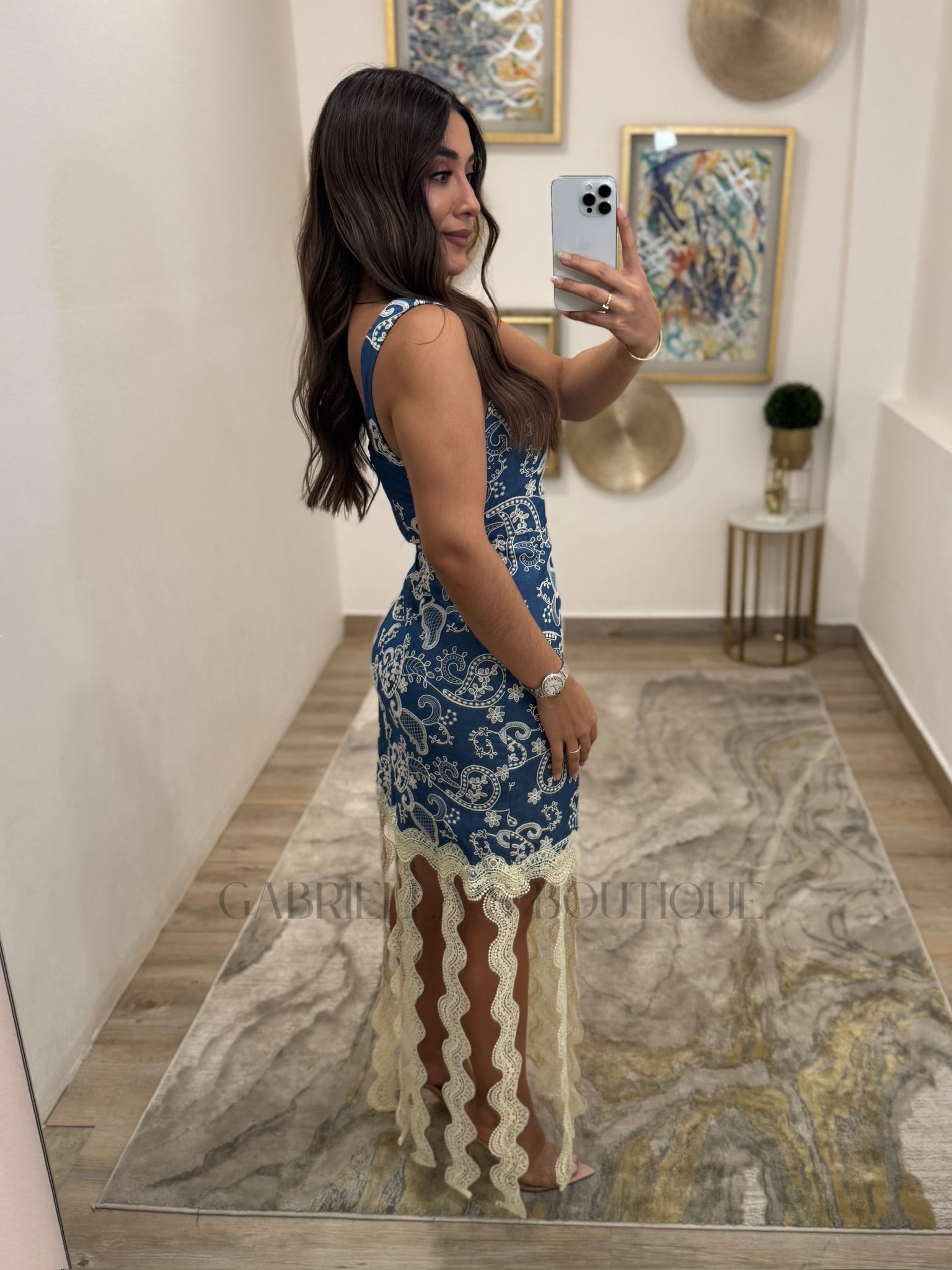 VESTIDO AZUL