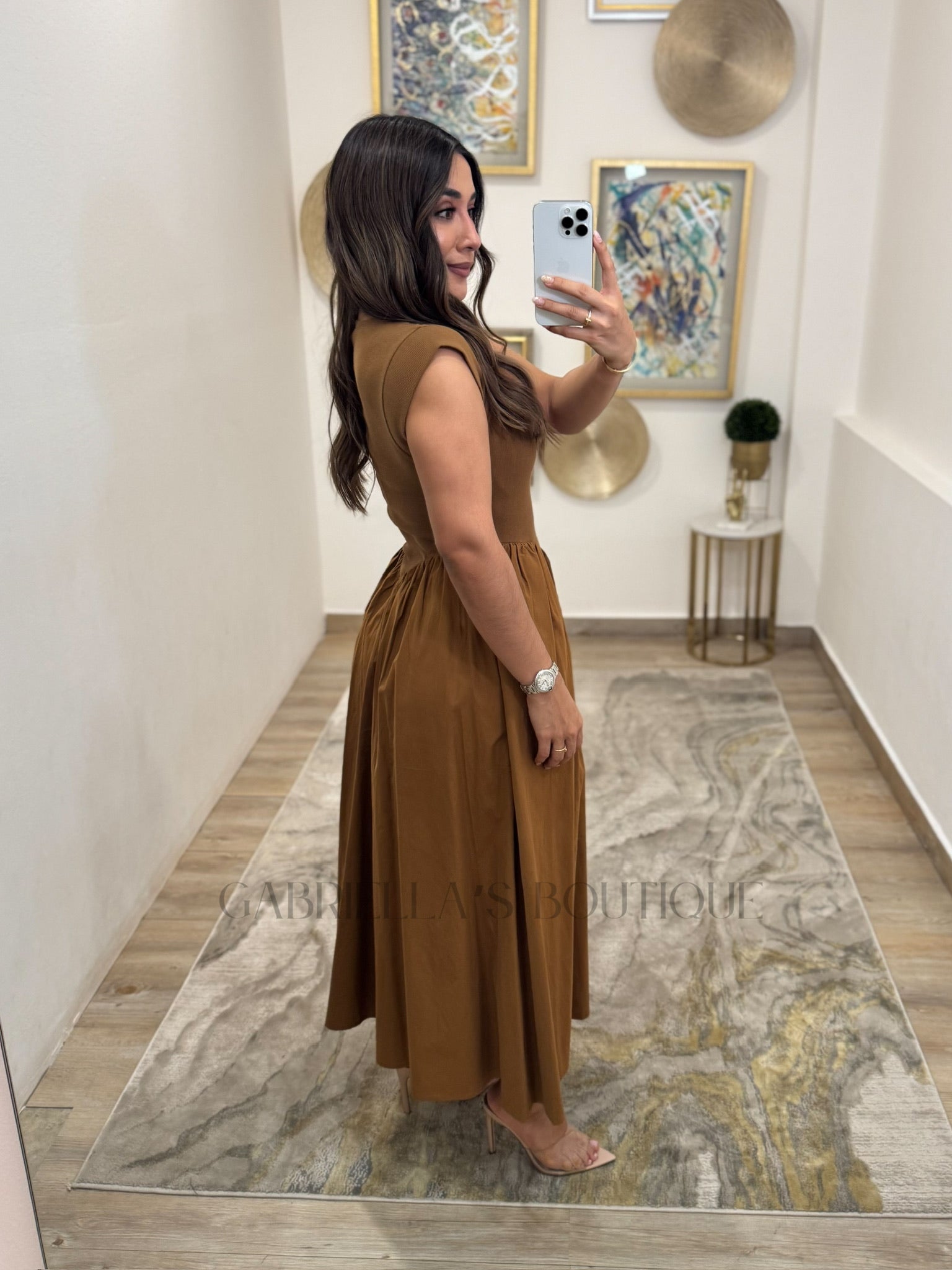 VESTIDO CAFÉ