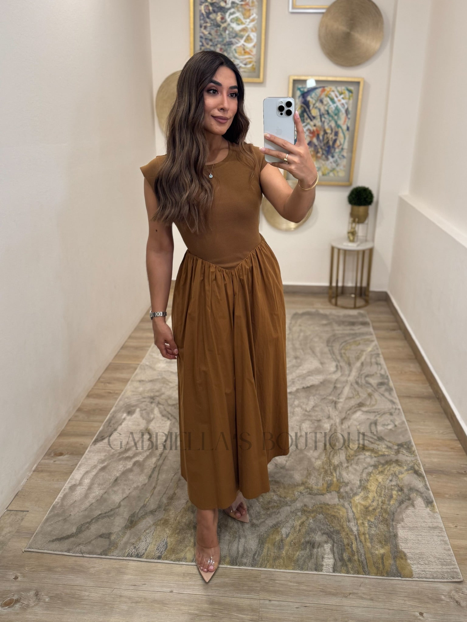 VESTIDO CAFÉ