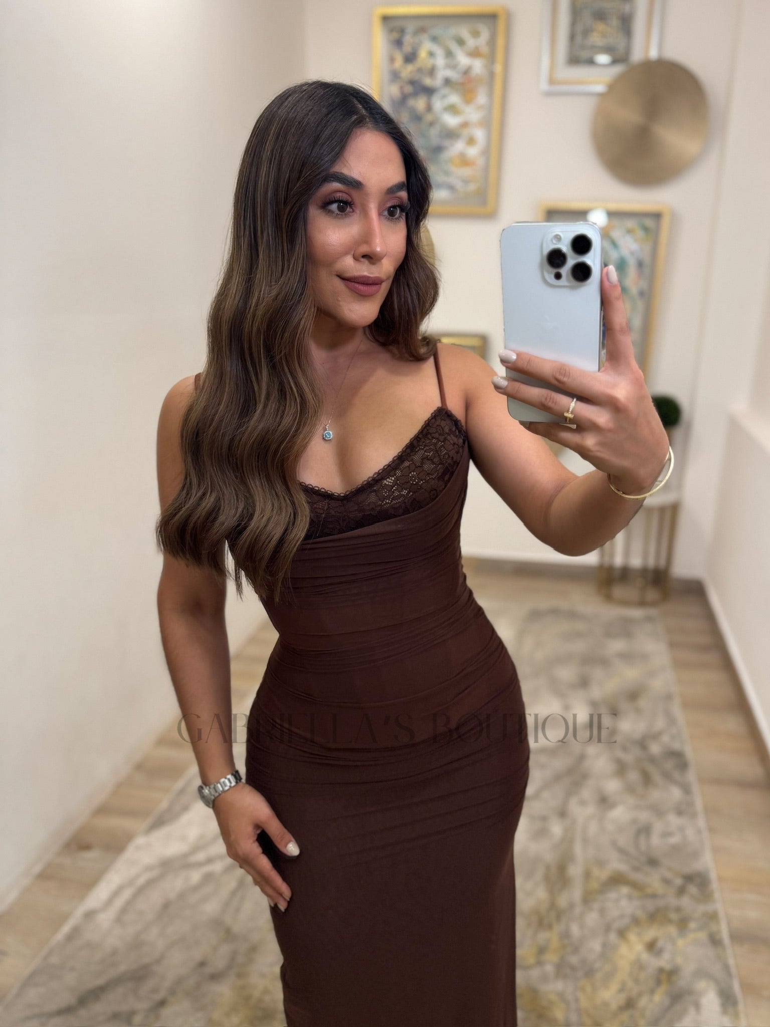 VESTIDO CAFÉ