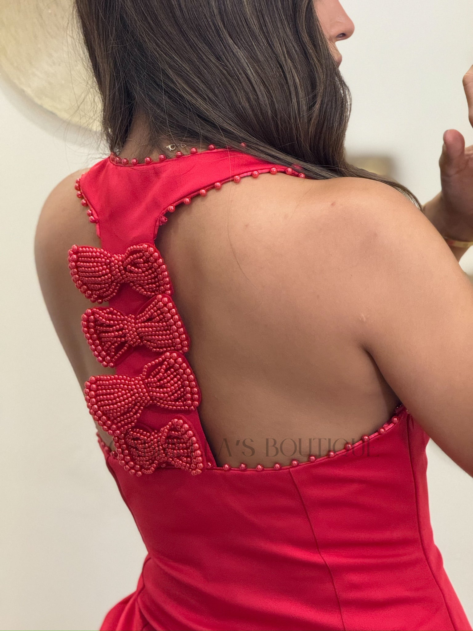 VESTIDO ROJO