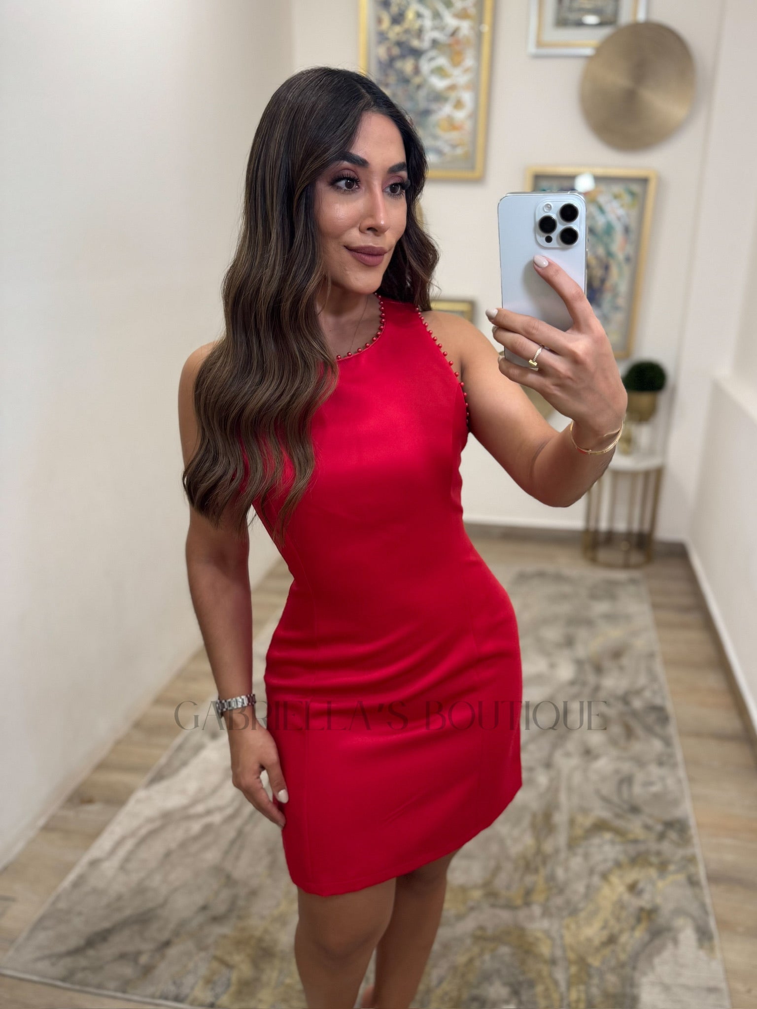 VESTIDO ROJO