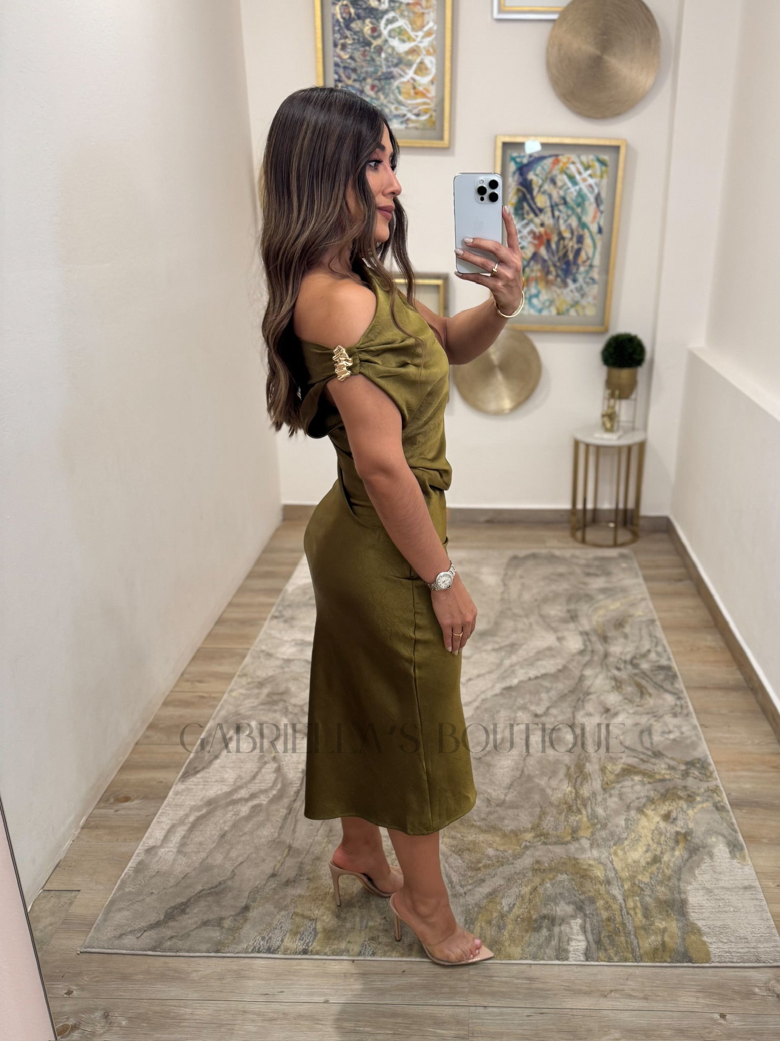 VESTIDO VERDE