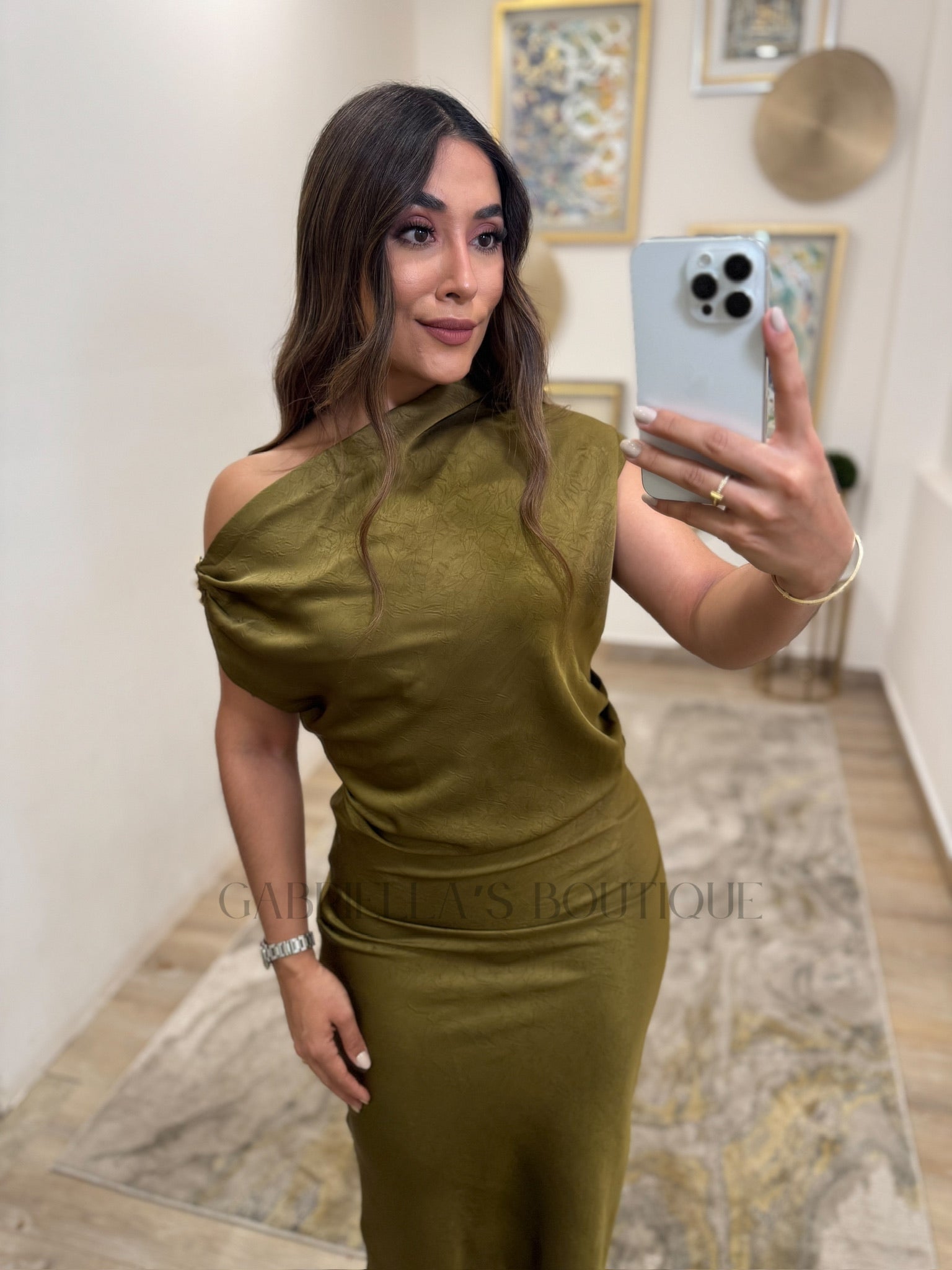 VESTIDO VERDE