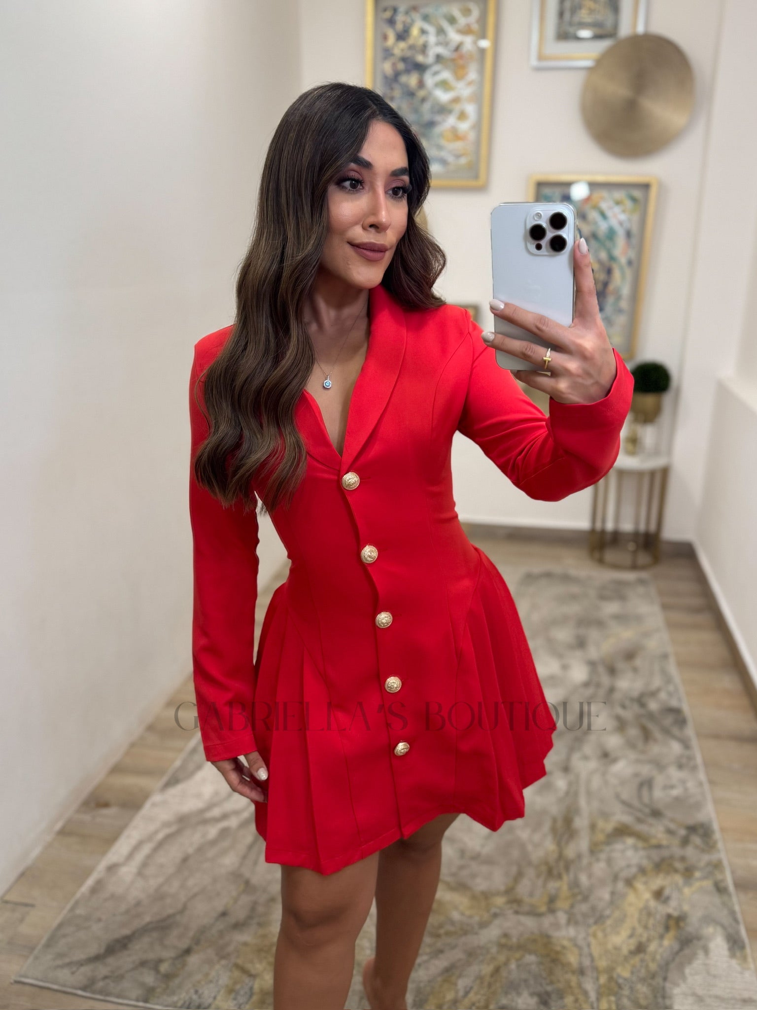VESTIDO ROJO