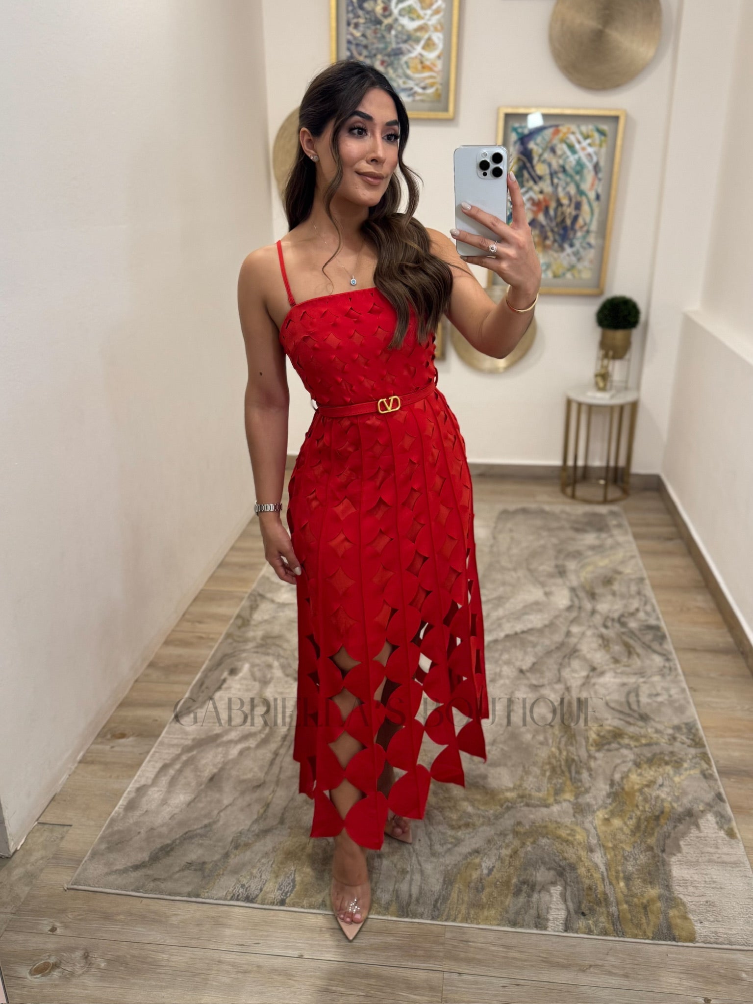 VESTIDO ROJO