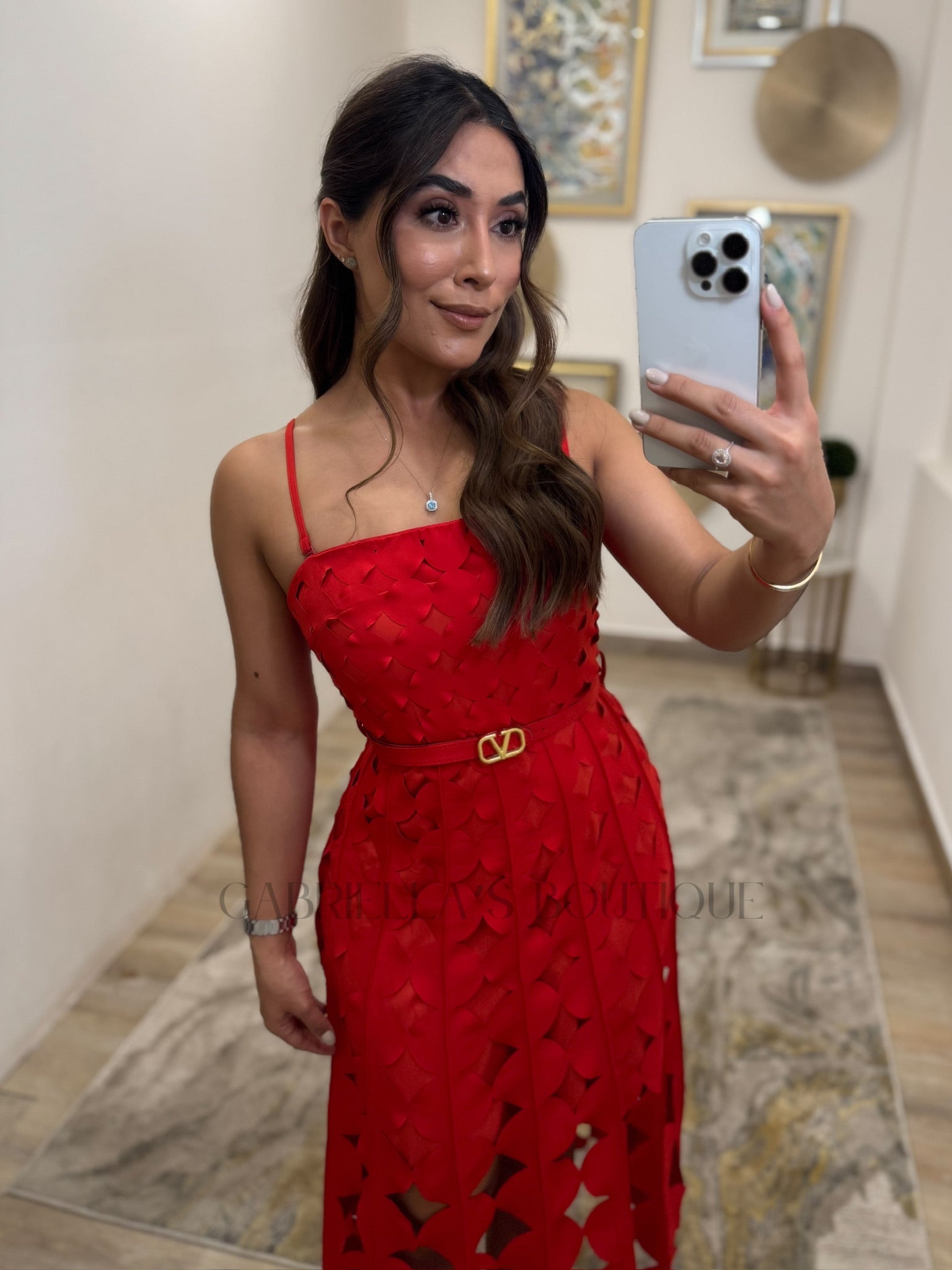 VESTIDO ROJO